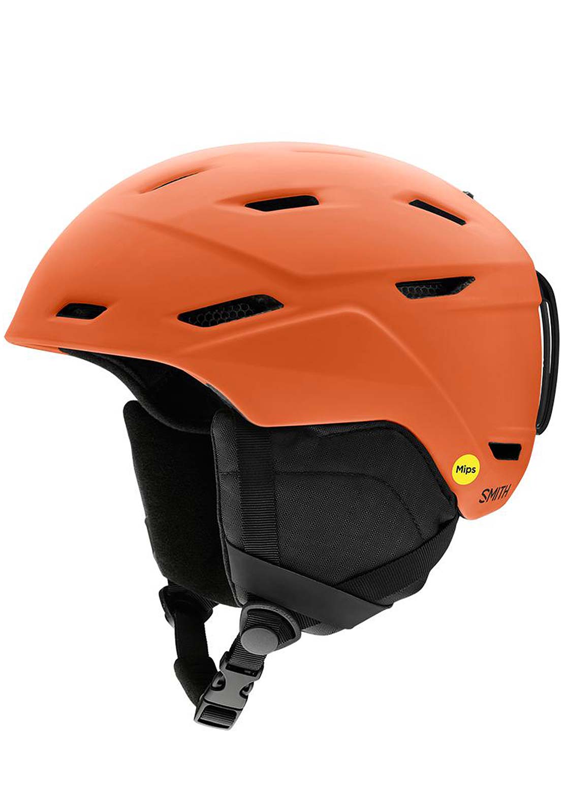 Smith Men&#39;s Mission MIPS Winter Helmet Matte Carnelian