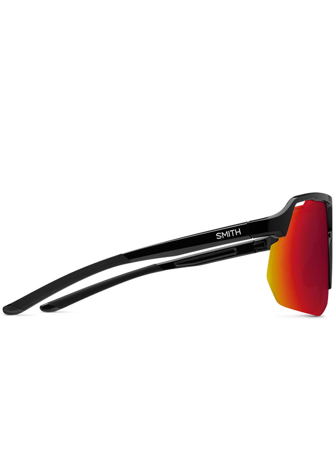 Smith Motive Mountain Bike Sunglasses Black/Chromapop Red Mirror