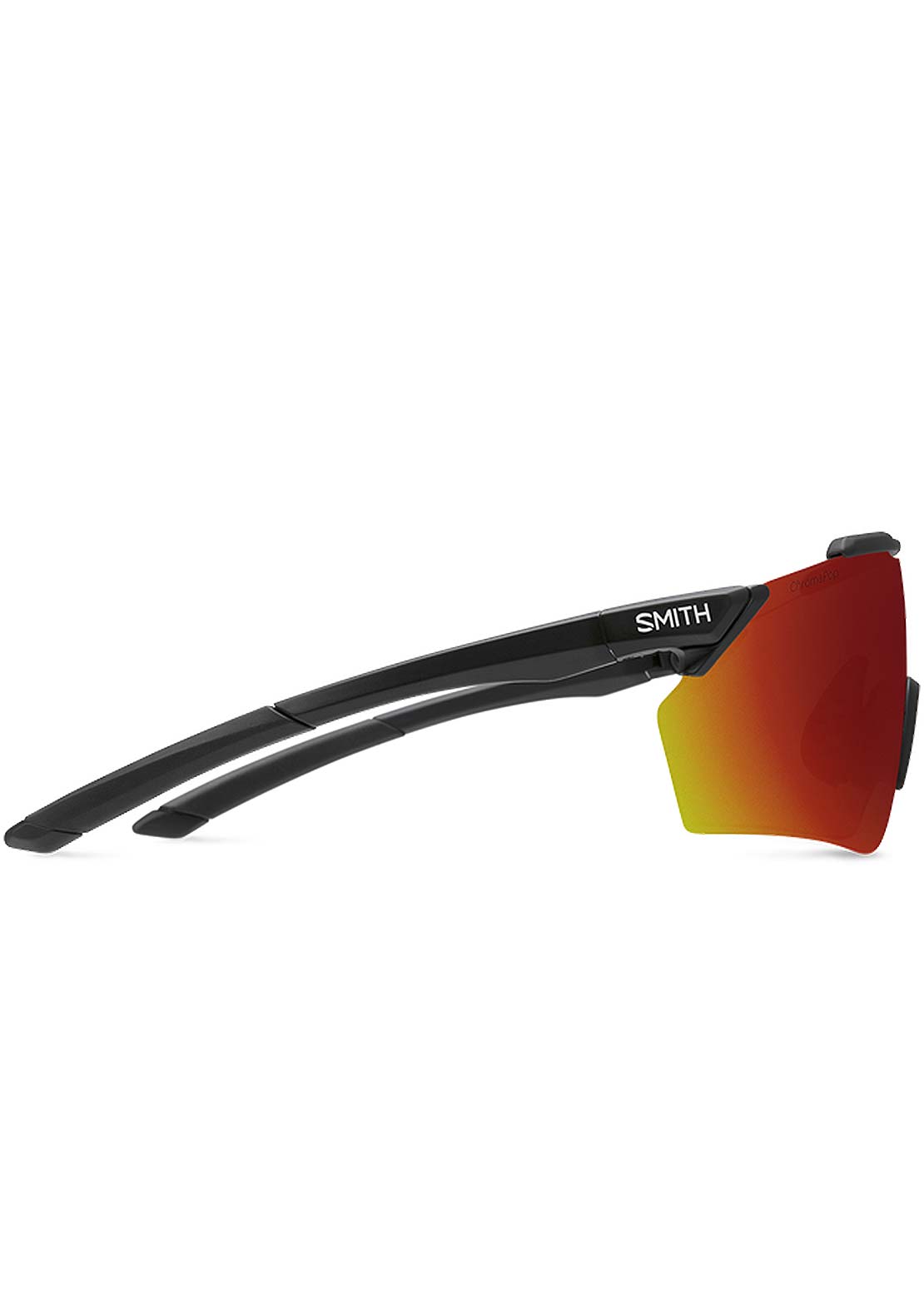 Smith Ruckus Bike Sunglasses Matte Black/Chromapop Red Mirror