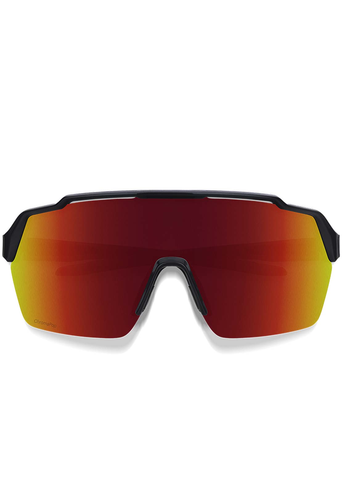 Smith Shift Split MAG Mountain Bike Sunglasses Black/ChromaPop Red Mirror