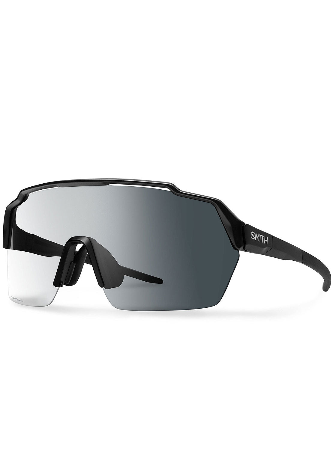 Smith Shift Split MAG Mountain Bike Sunglasses Black/ChromaPop Photochromic Clear To Gray