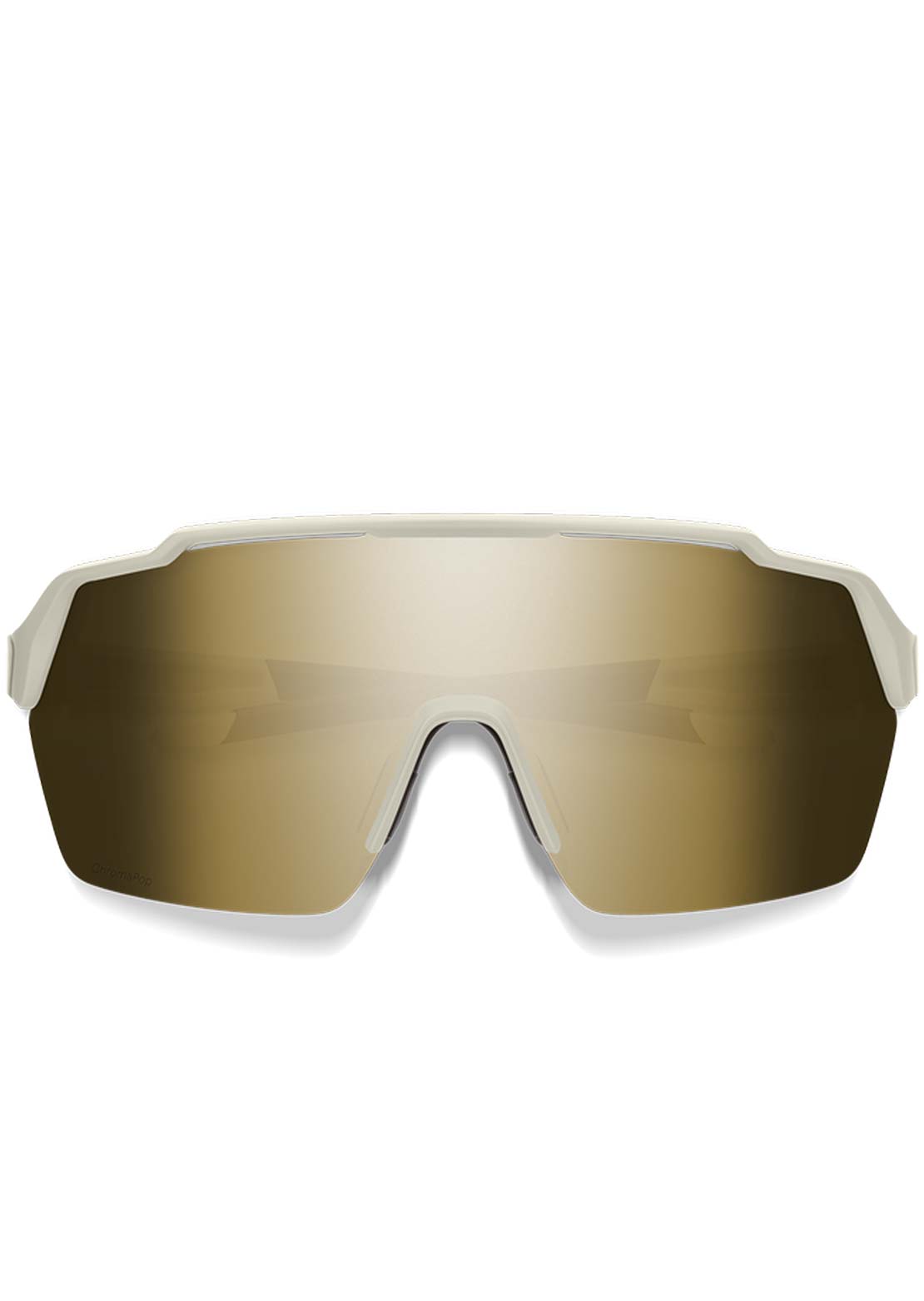 Smith Shift Split MAG Mountain Bike Sunglasses Matte Bone/ChromaPop Black Gold Mirror