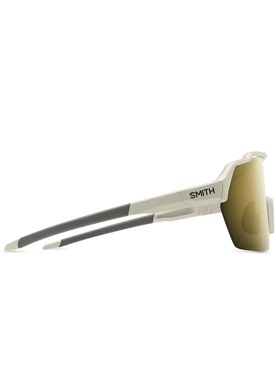 Smith Shift Split MAG Mountain Bike Sunglasses Matte Bone/ChromaPop Black Gold Mirror