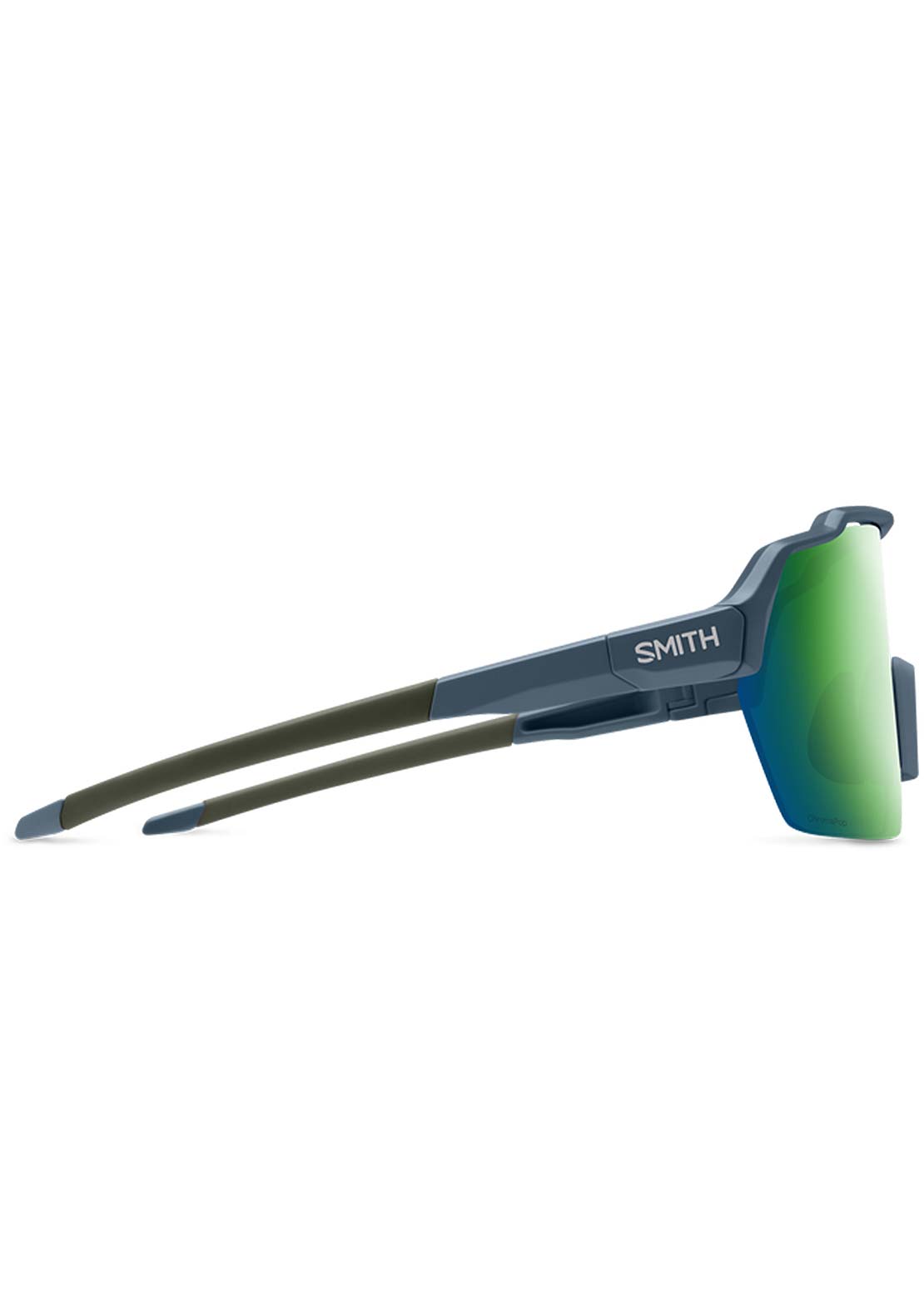 Smith Shift Split MAG Mountain Bike Sunglasses Matte Stone/Moss/ChromaPop Green Mirror