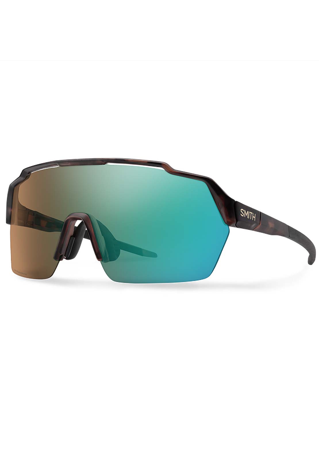 Smith Shift Split Mag Mountain Bike Sunglasses Matte Tortoise/ChromaPop Photochromic Brown Opal Mirror