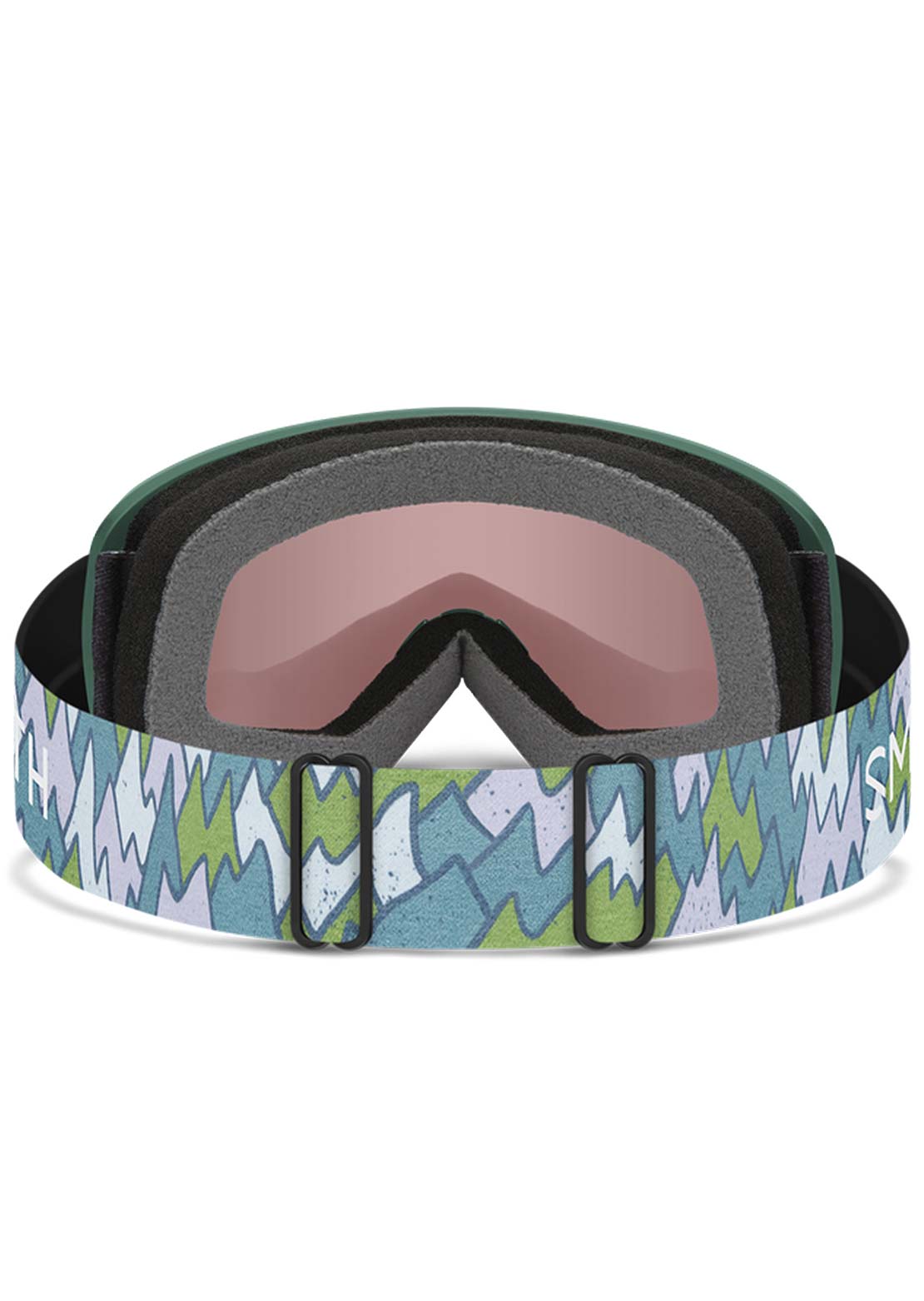 Smith Snowday Goggles Alpine Green Peaking/Ignitor Mirror