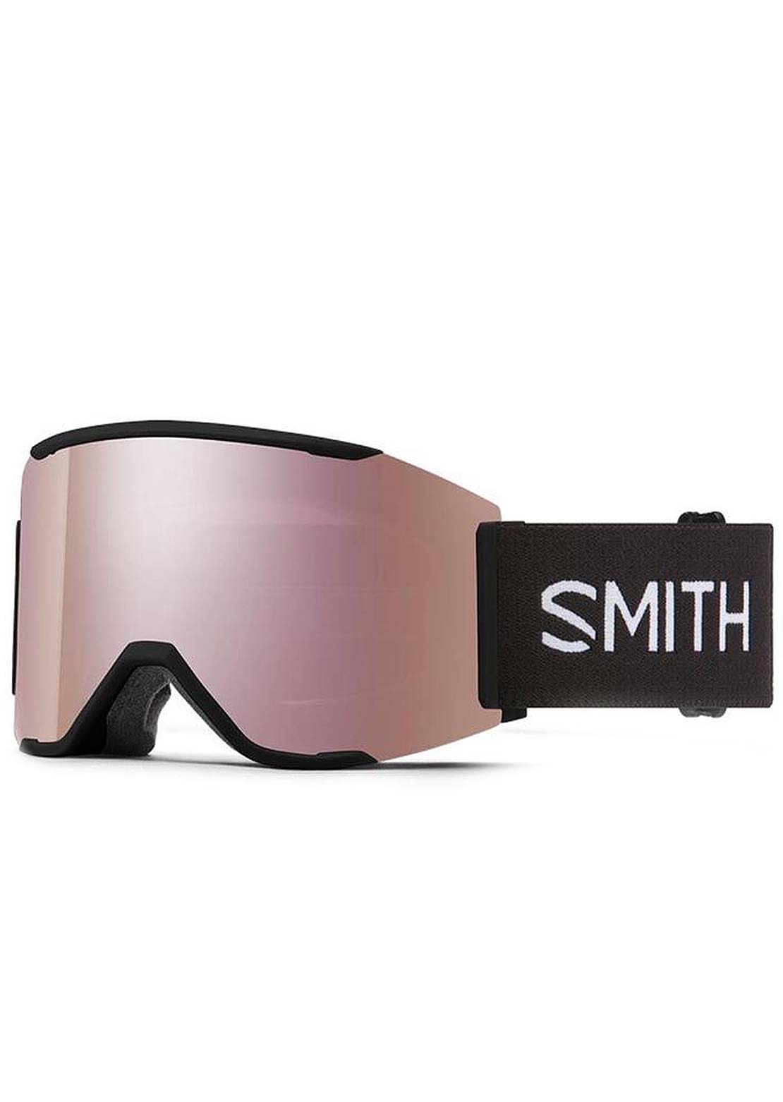  Smith Squad Goggles Black /Chromapop Everyday Rose Gold Mirror