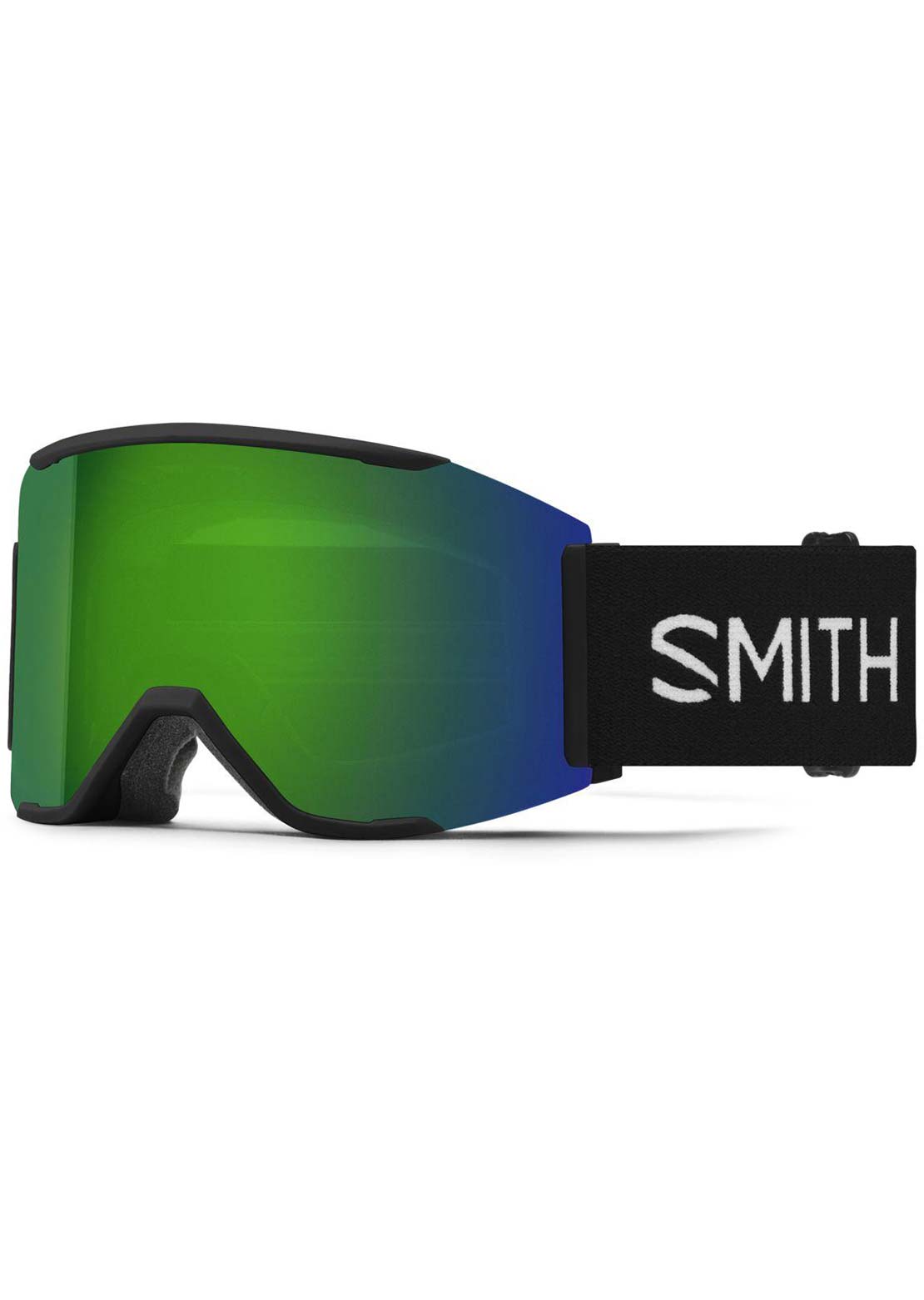 Smith Squad Mag Goggles Black/ChromaPop Sun Green Mirror