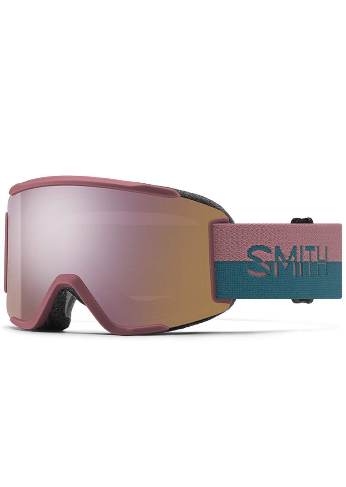 Smith Squad S Goggles Chalk Rose Split/Chromapop Everyday Rose Gold Mirror