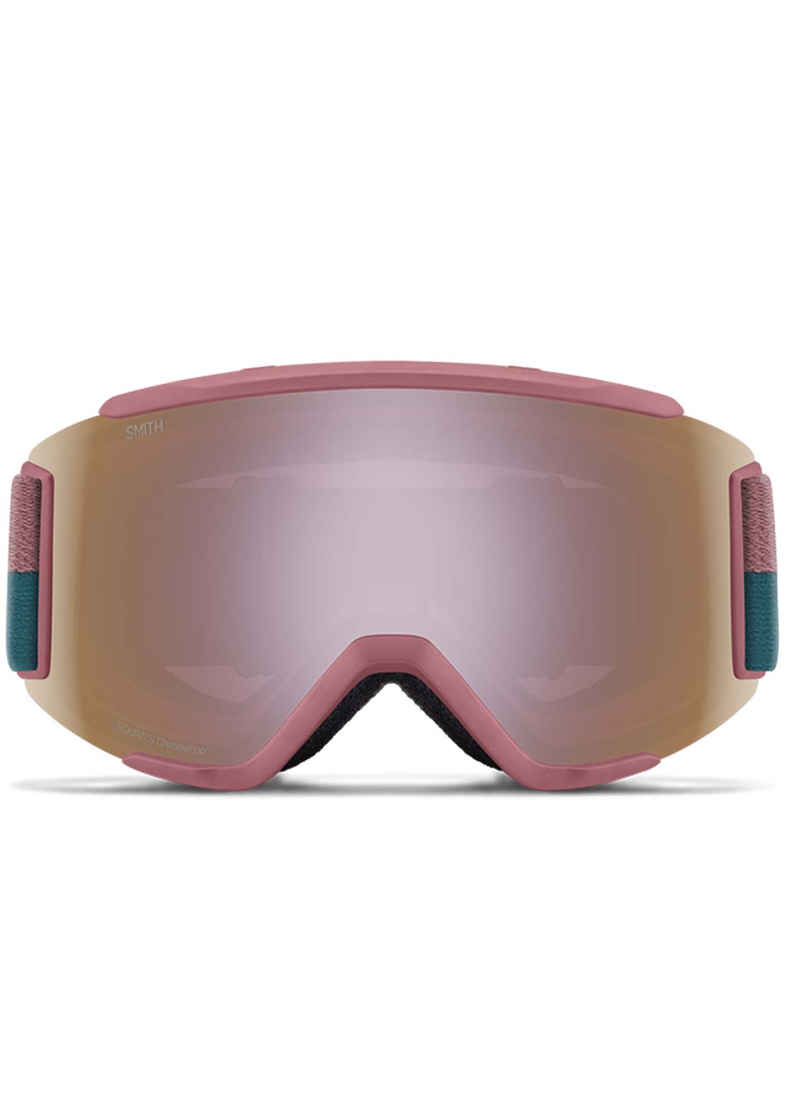 Smith Squad S Goggles Chalk Rose Split/Chromapop Everyday Rose Gold Mirror