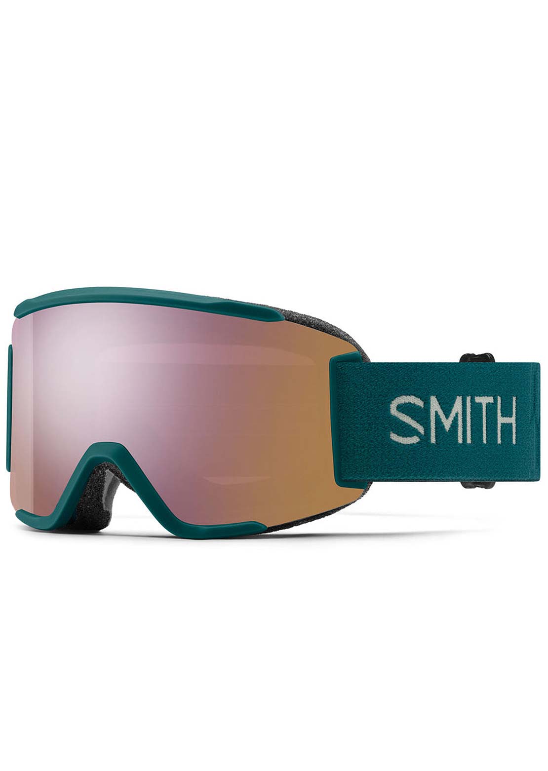 Smith Squad S Goggles Malachite/ChromaPop Everyday Rose Gold Mirror