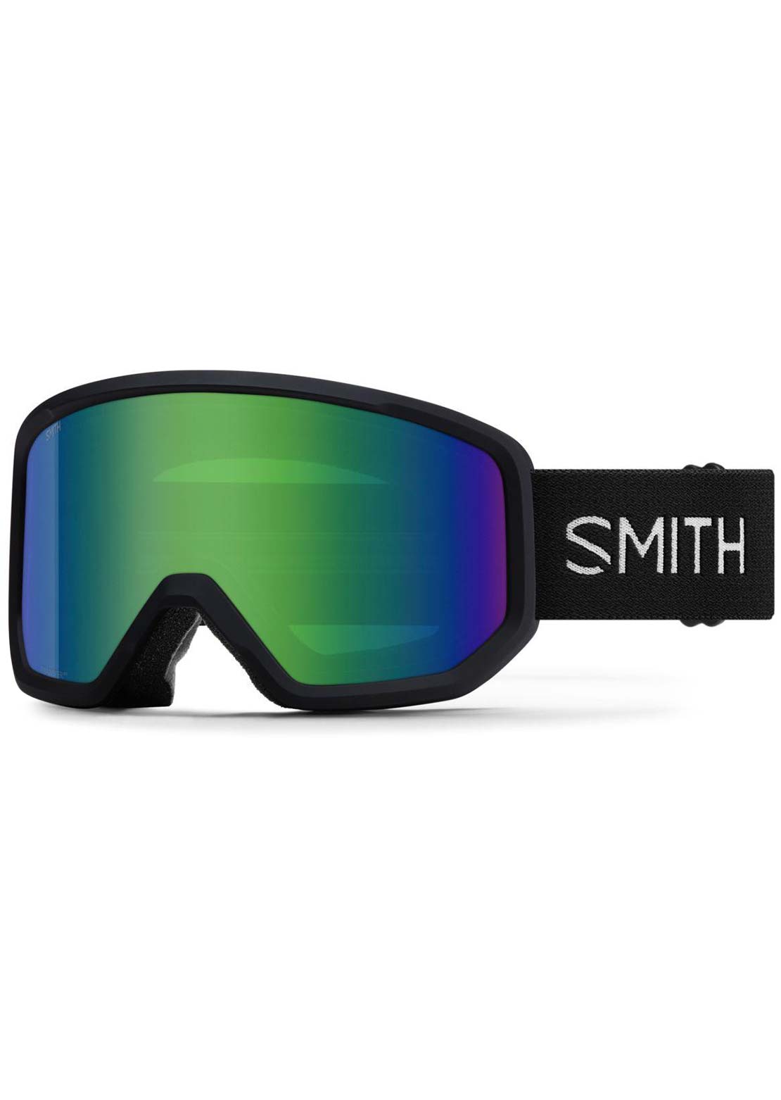 Smith Transfer Goggles Black/Green Sol-X Mirror