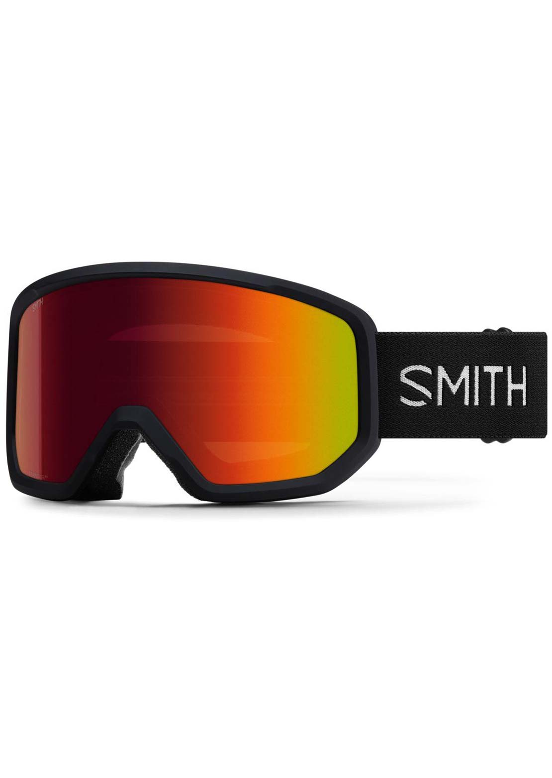 Smith Transfer Goggles Black/Red Sol-X Mirror