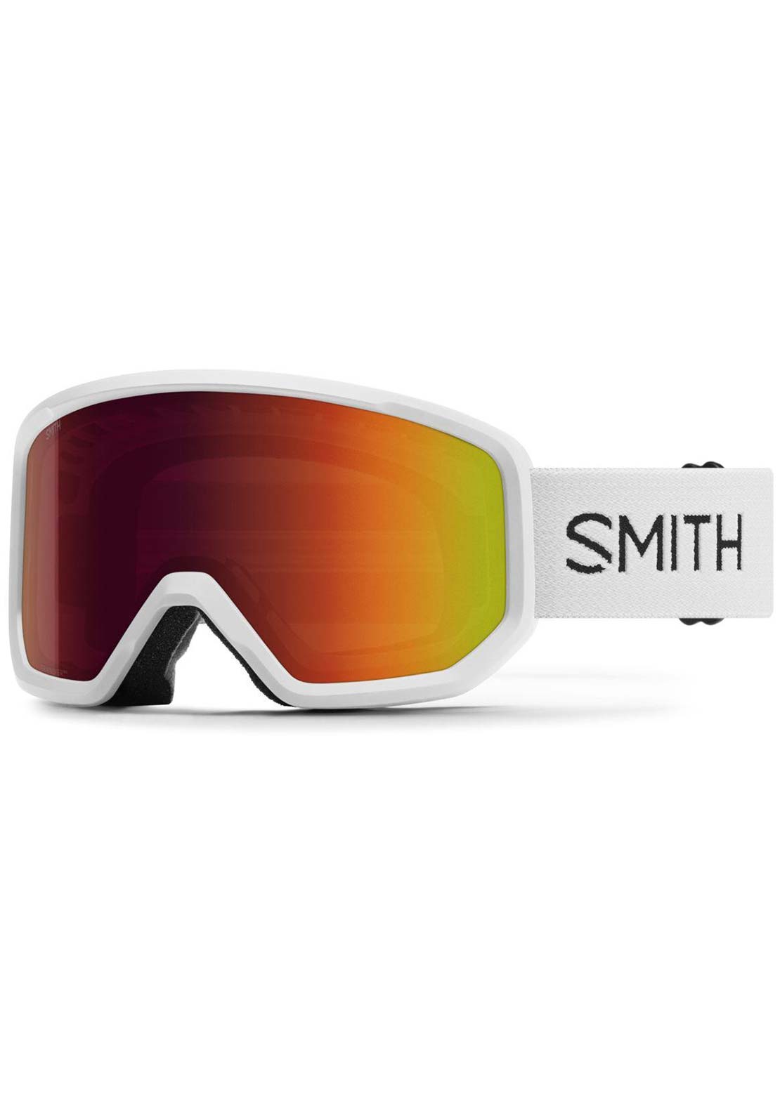 Smith Transfer Goggles White/Red Sol-X Mirror