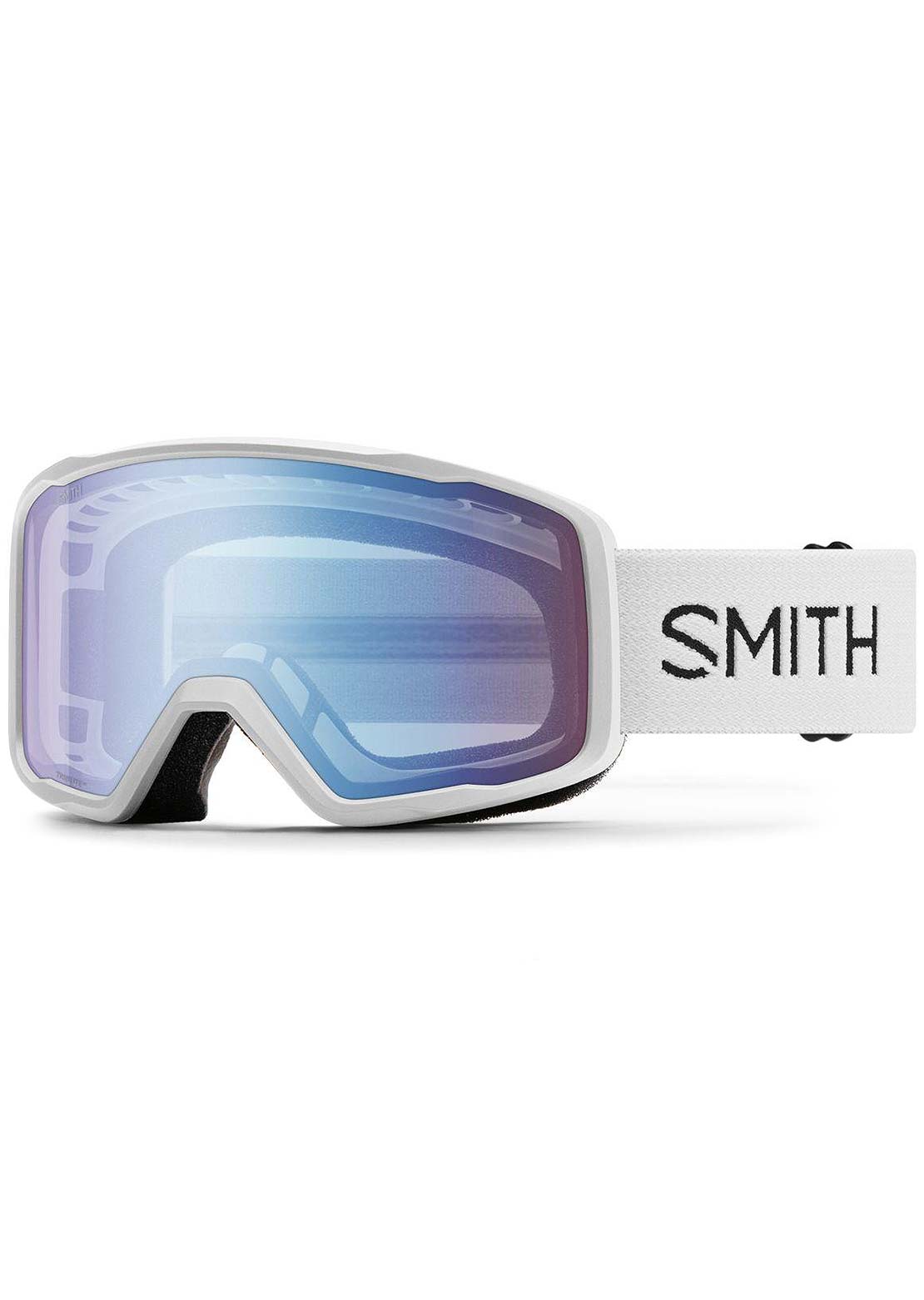 Smith Tribute Goggles White/Blue Sensor Mirror
