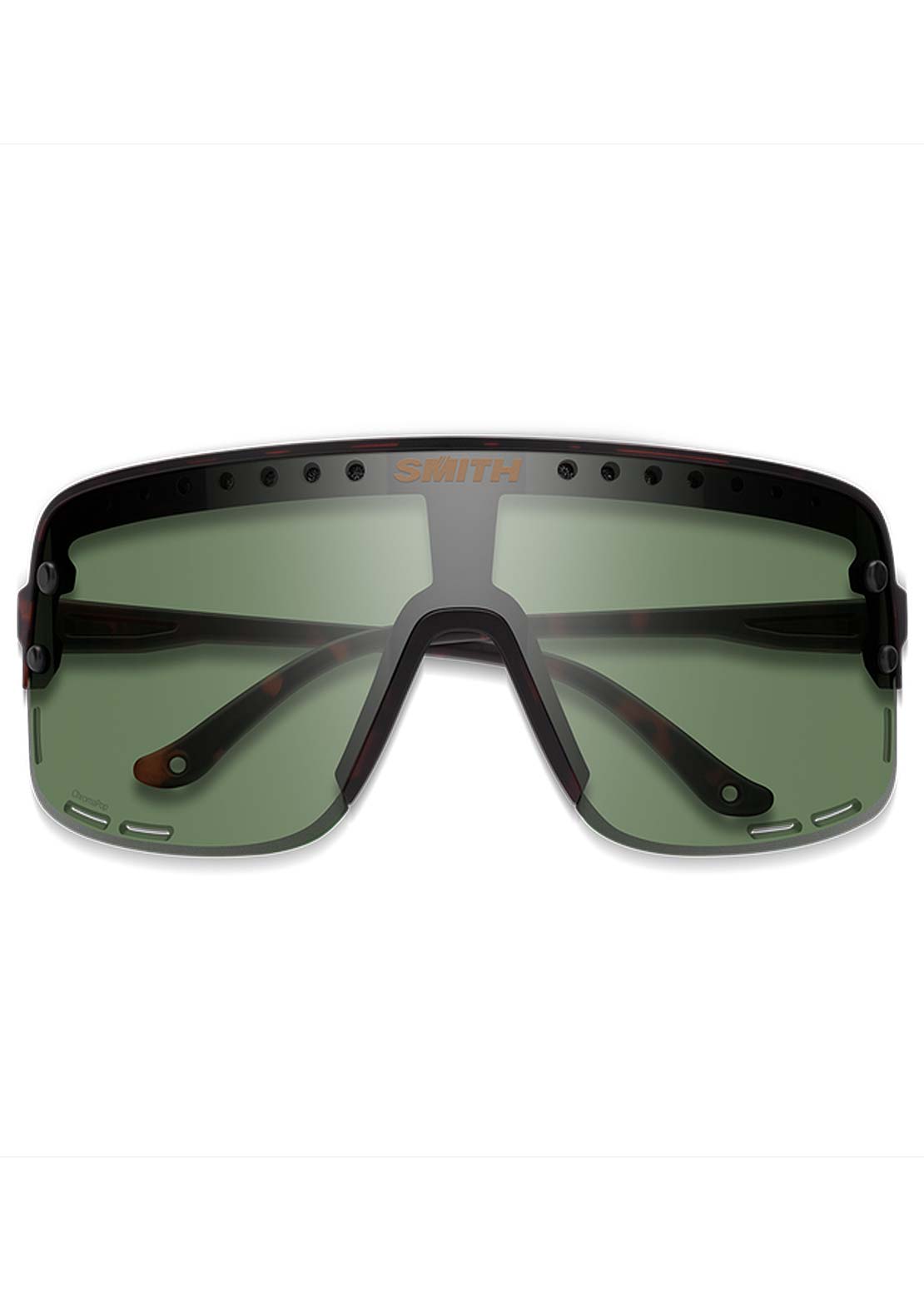 Smith Ultralite Mountain Bike Sunglasses Matte Tortoise/ChromaPop Gray Green
