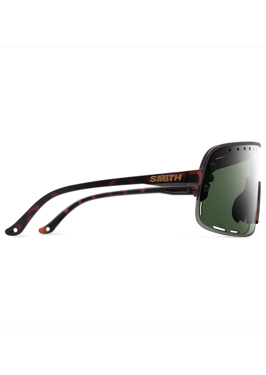 Smith Ultralite Mountain Bike Sunglasses Matte Tortoise/ChromaPop Gray Green