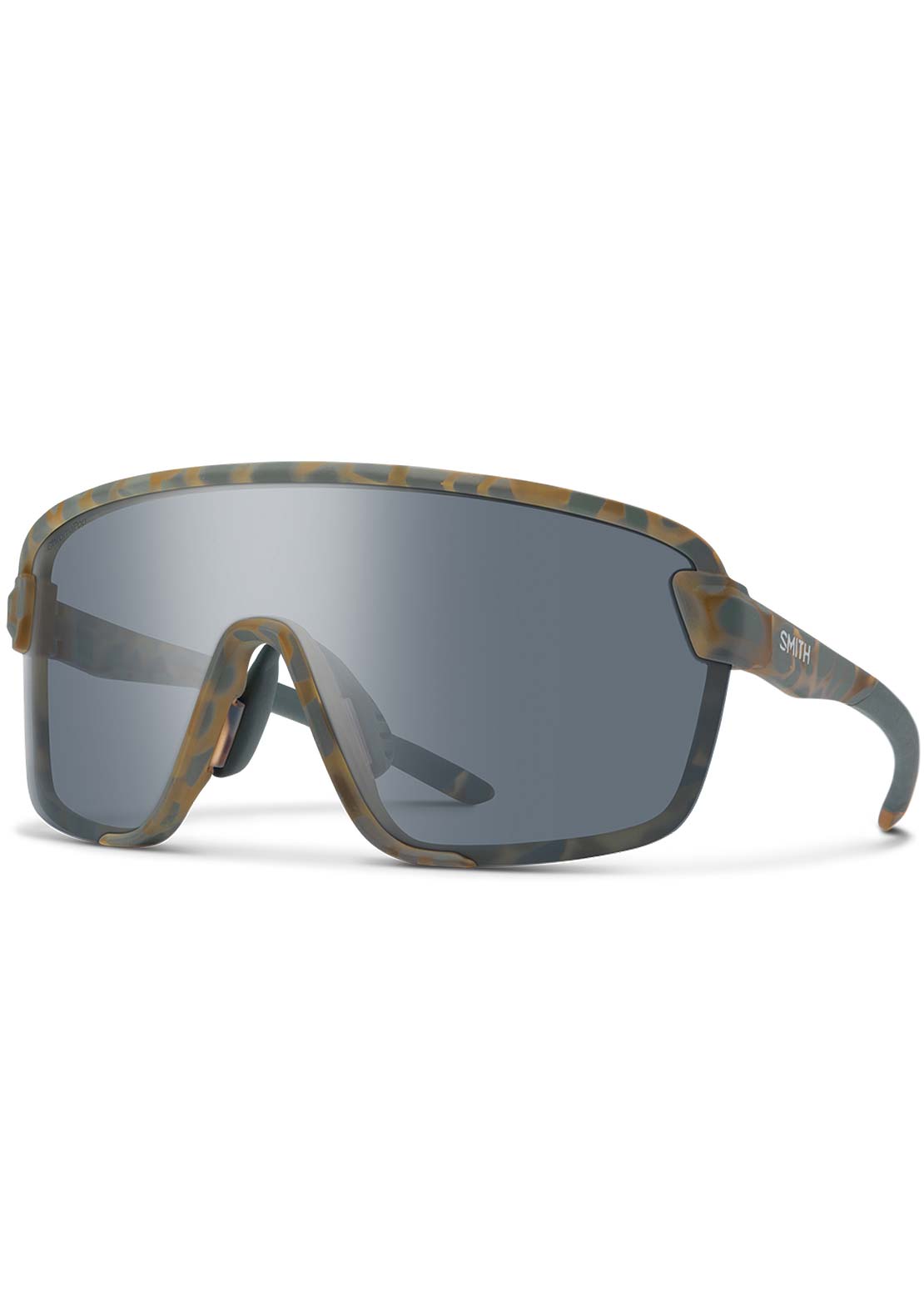 Smith Unisex Bobcat Mountain Bike Sunglasses Matte Flint Tarmac Turtoise/Chromapop Slate