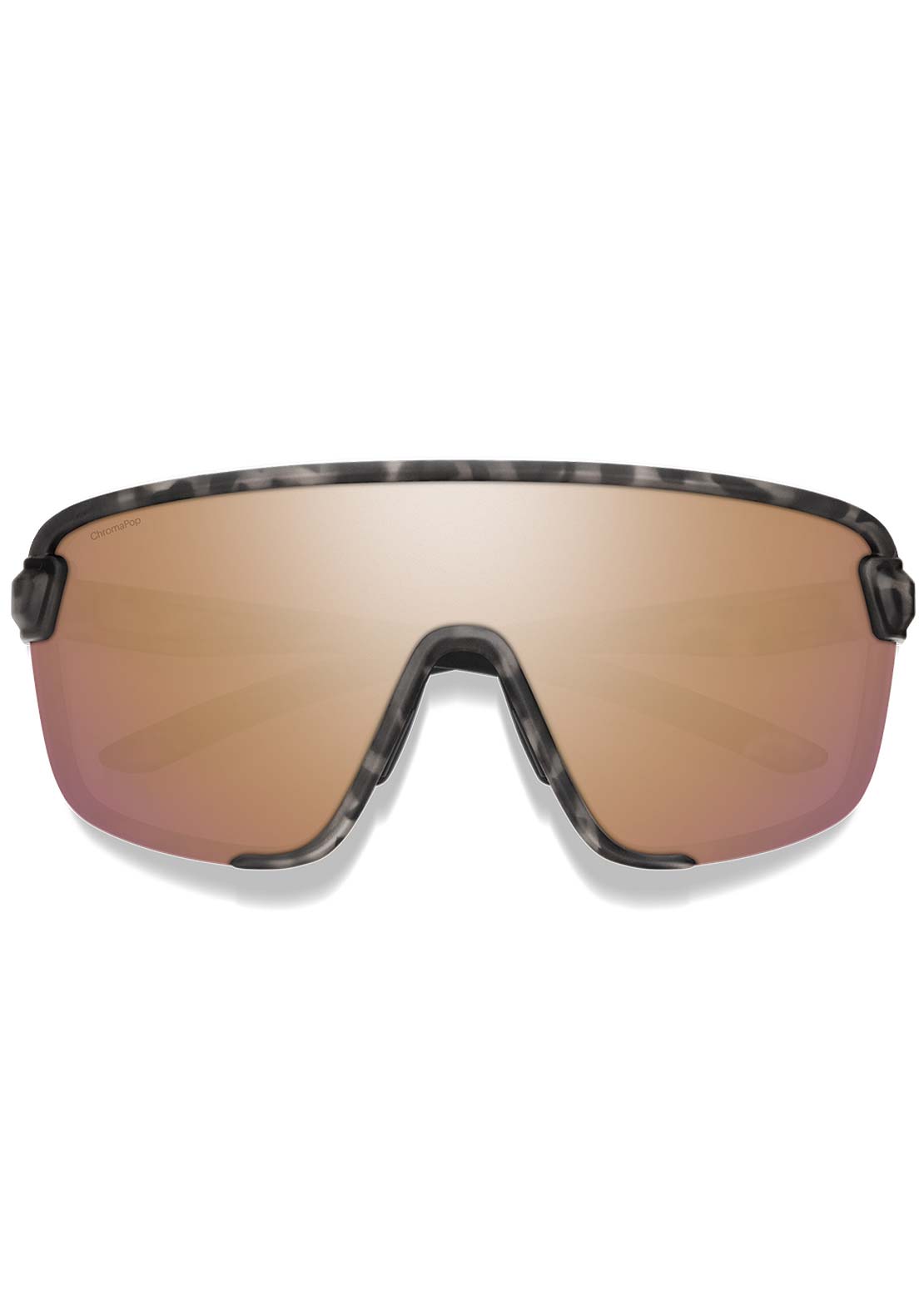 Smith Unisex Bobcat Mountain Bike Sunglasses Matte Salt Haze/Chromapop Rose Gold Mirror