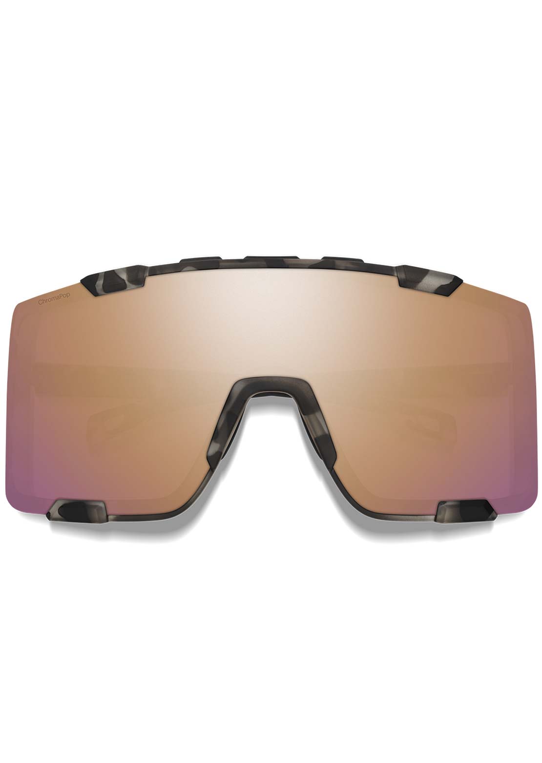 Smith Unisex Syncline Bike Sunglasses Matte Salt Haze/Chromapop Rose Gold Mirror