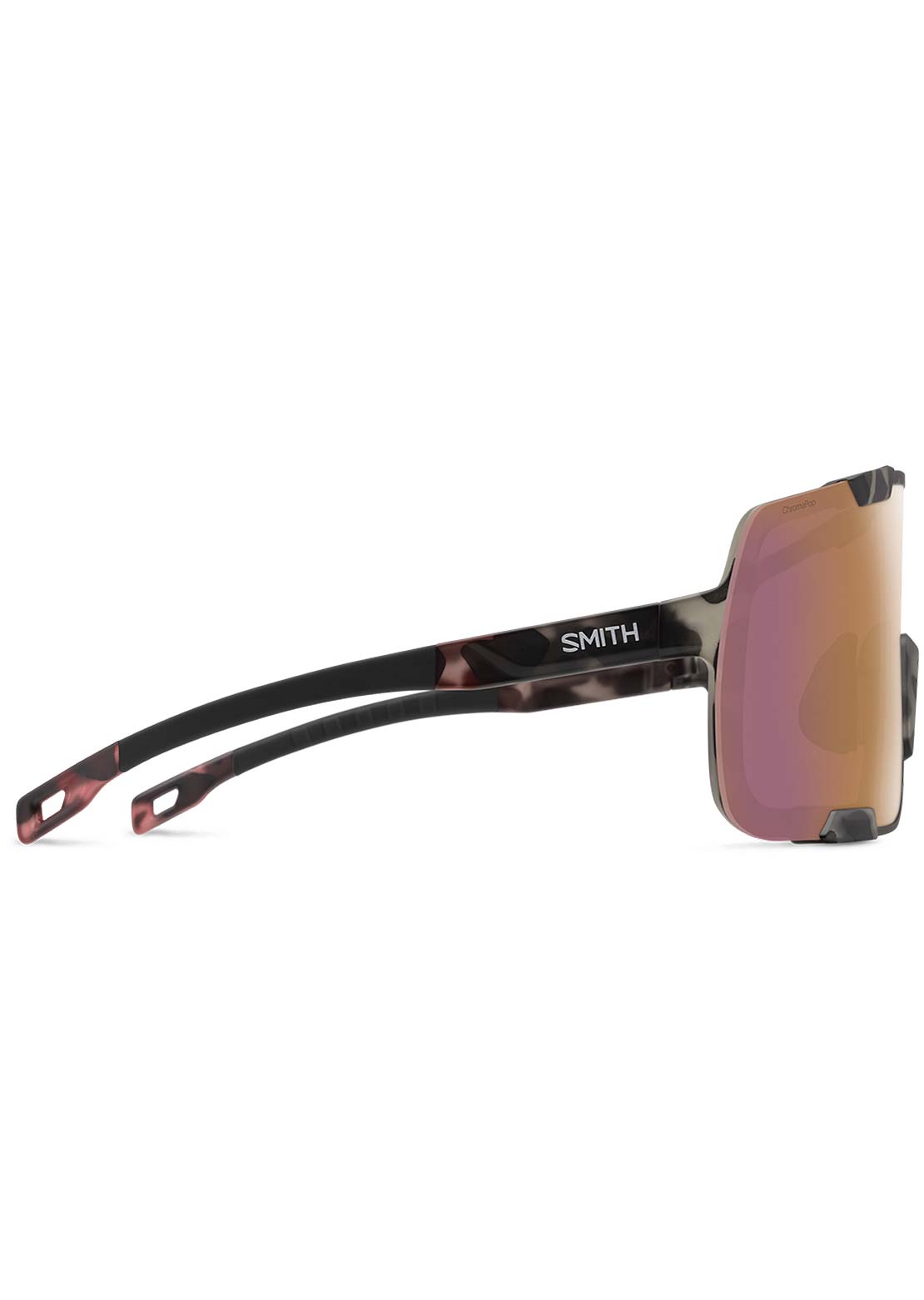 Smith Unisex Syncline Bike Sunglasses Matte Salt Haze/Chromapop Rose Gold Mirror