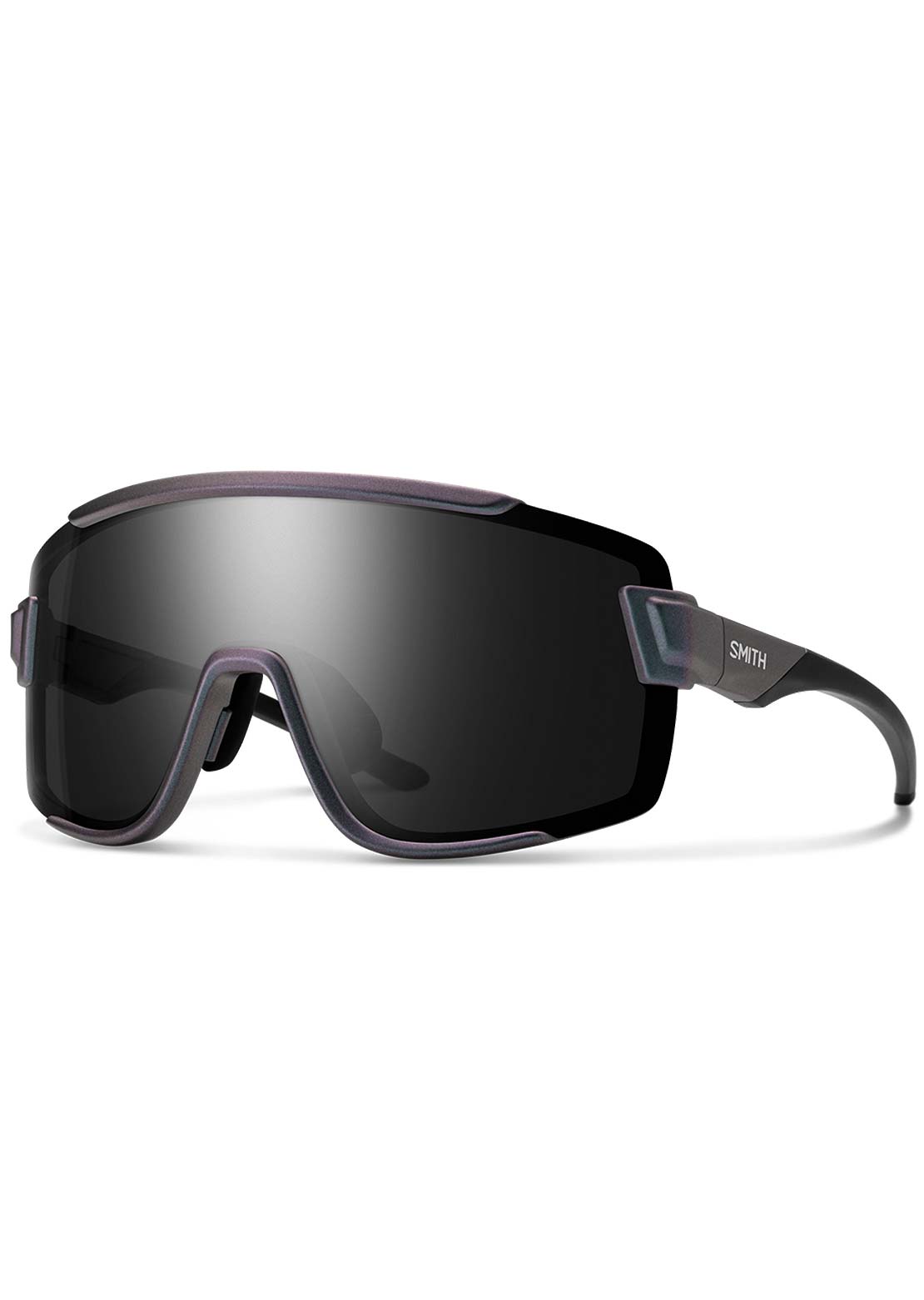 Smith Unisex Wildcat Bike Sunglasses Matte Fathom/Chromapop Black