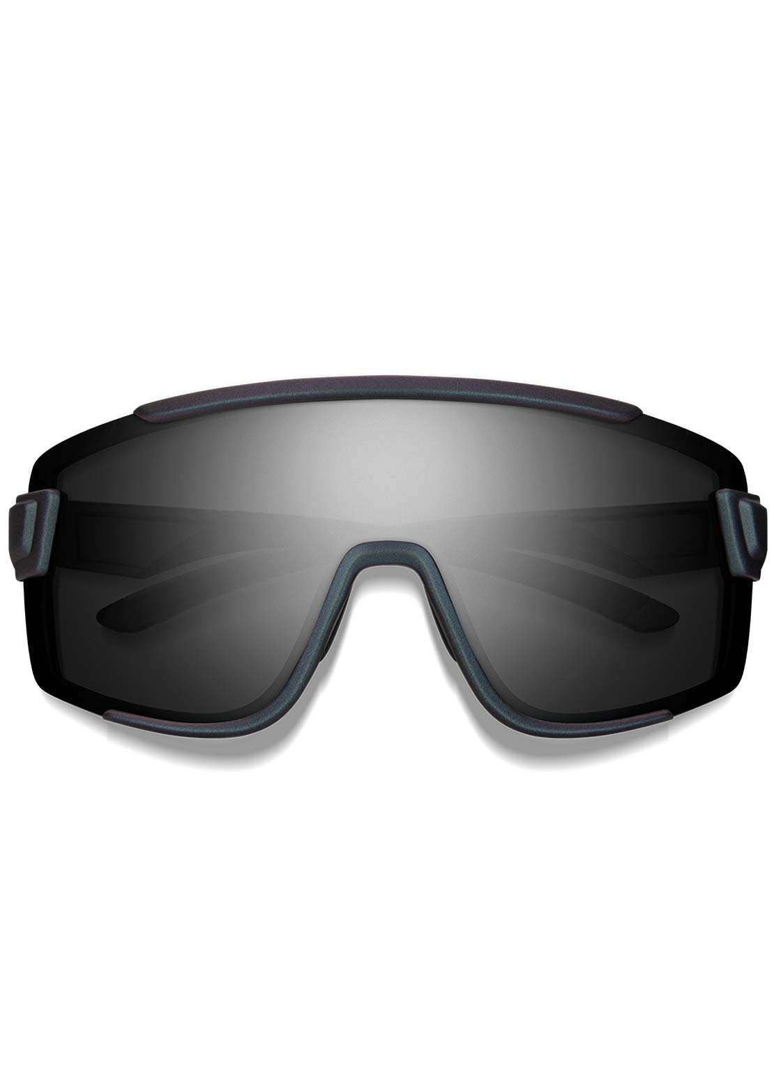 Smith Unisex Wildcat Bike Sunglasses Matte Fathom/Chromapop Black
