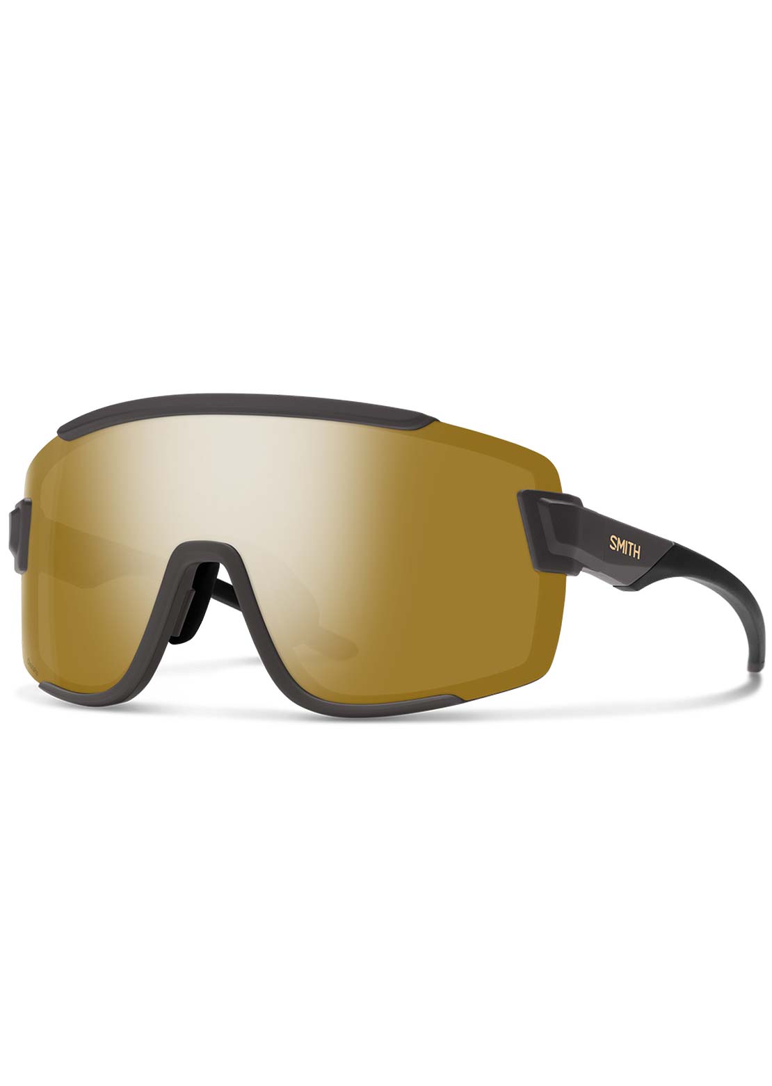 Smith Unisex Wildcat Bike Sunglasses Matte Gravy/Chromapop Polarized Bronze Mirror