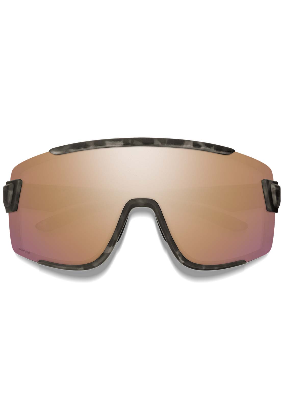 Smith Unisex Wildcat Bike Sunglasses Matte Salt Haze/Chromapop Rose Gold Mirror