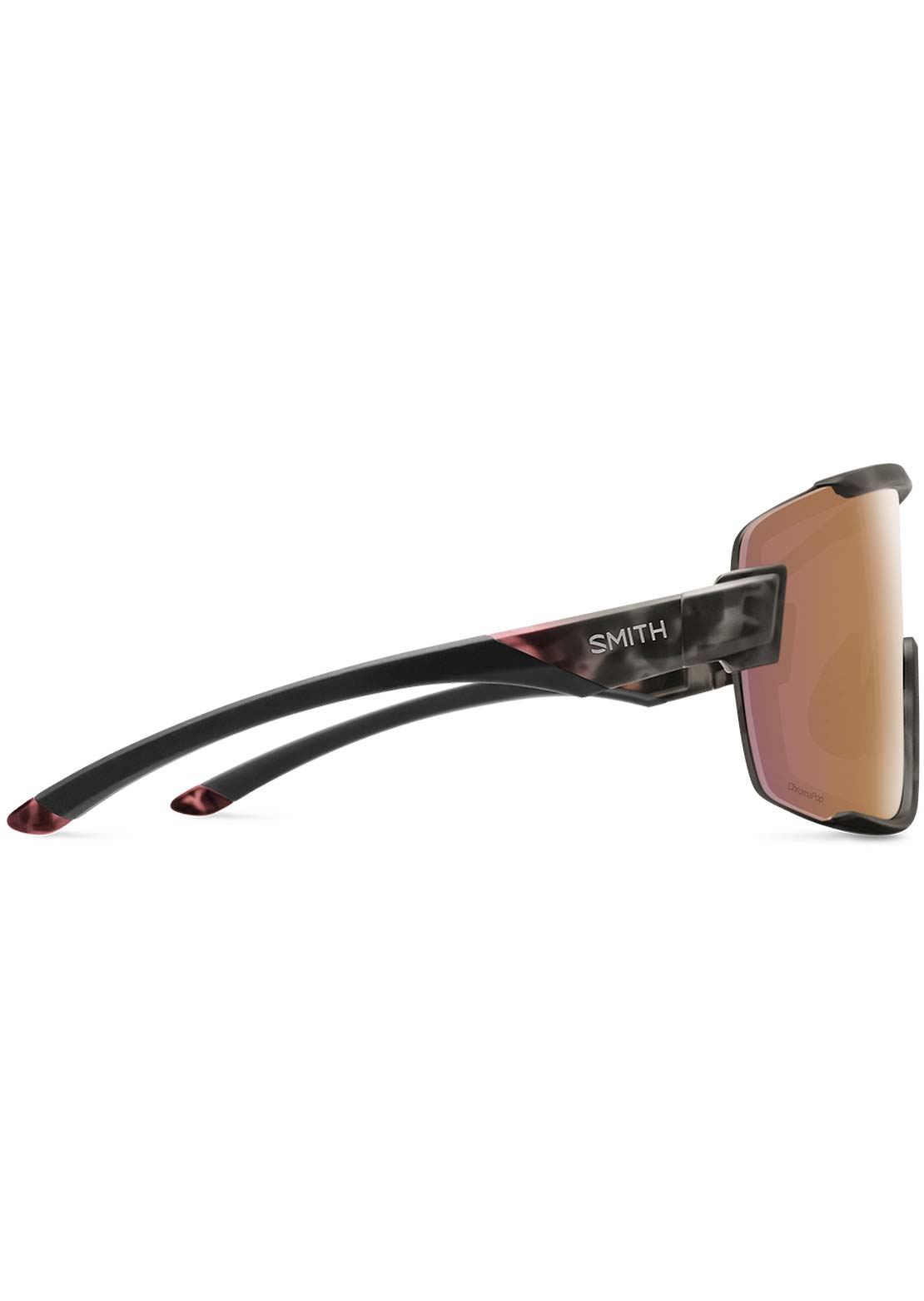 Smith Unisex Wildcat Bike Sunglasses Matte Salt Haze/Chromapop Rose Gold Mirror