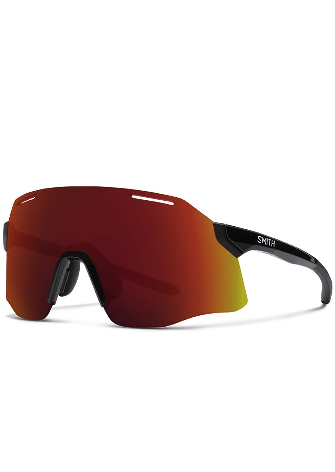 Smith Vert Mountain Bike Sunglasses Black/ChromaPop Red Mirror