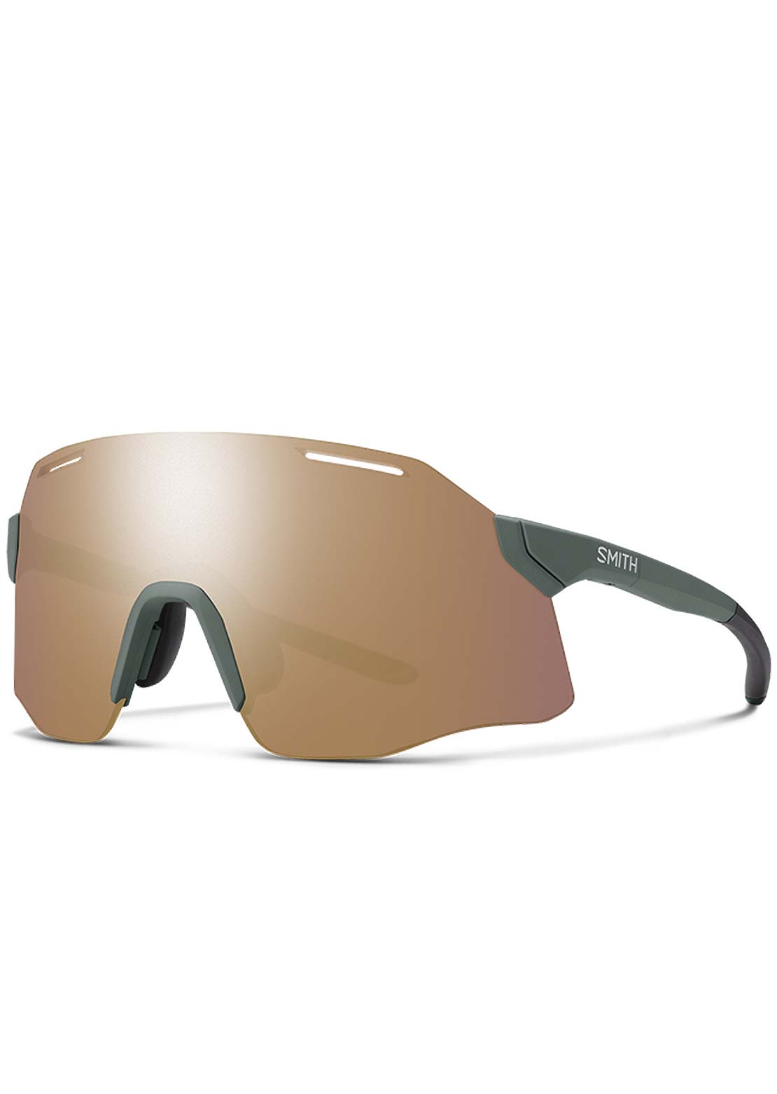 Smith Vert Mountain Bike Sunglasses Matte Alpine Green/ChromaPop Rose Gold Mirror
