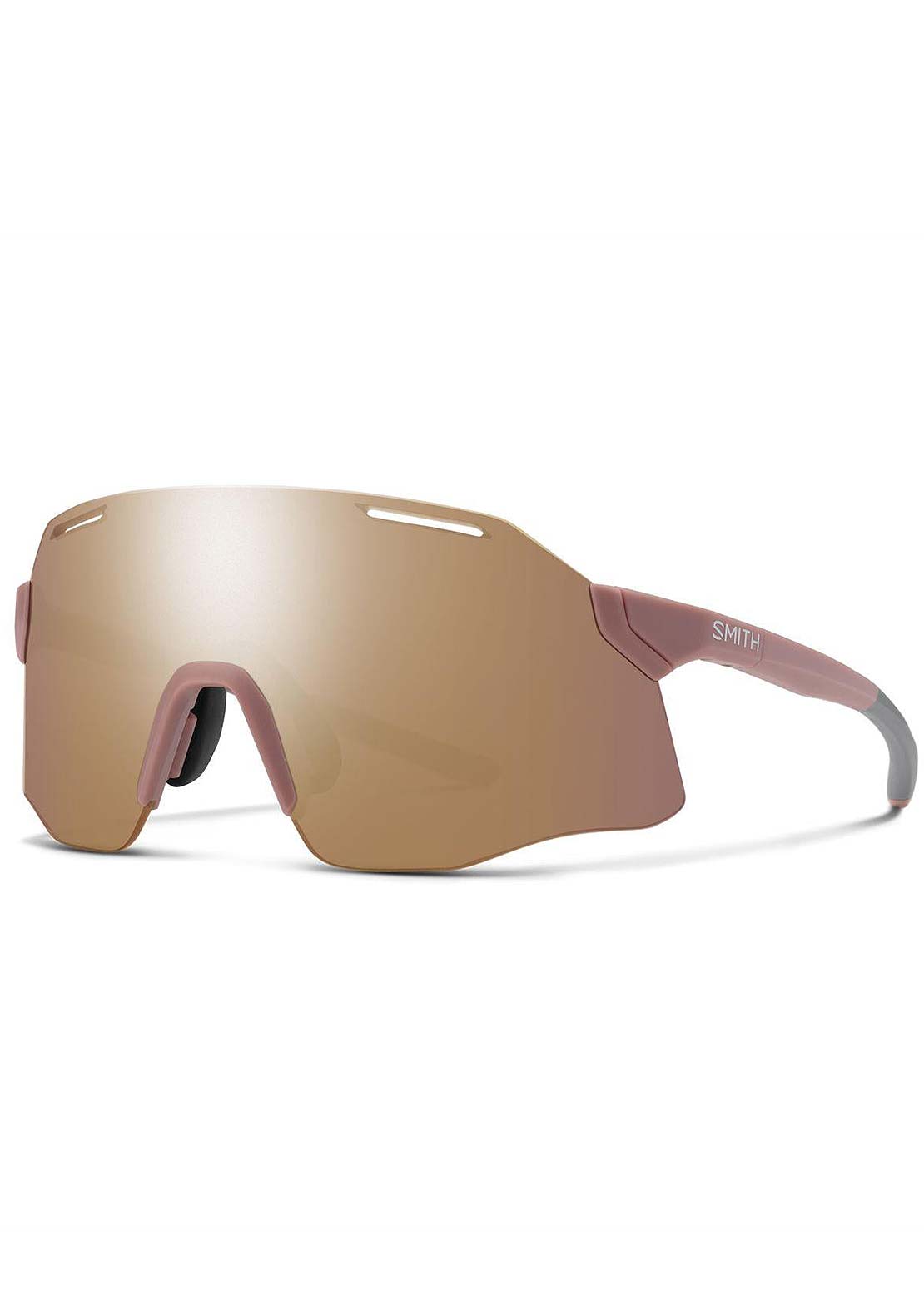 Smith Vert Mountain Bike Sunglasses Matte Chalk Rose/ChromaPop Rose Gold Mirror