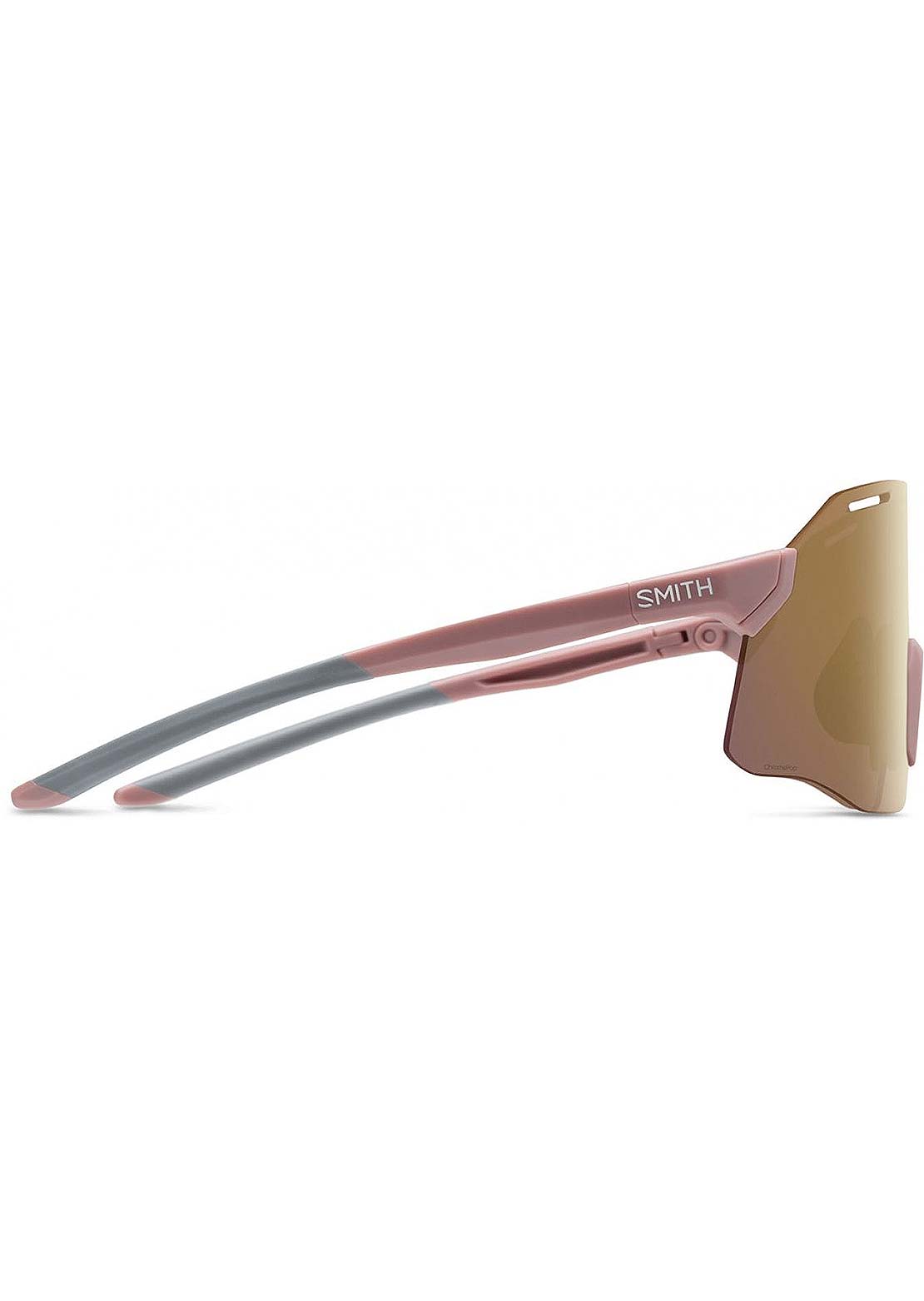 Smith Vert Mountain Bike Sunglasses Matte Chalk Rose/ChromaPop Rose Gold Mirror