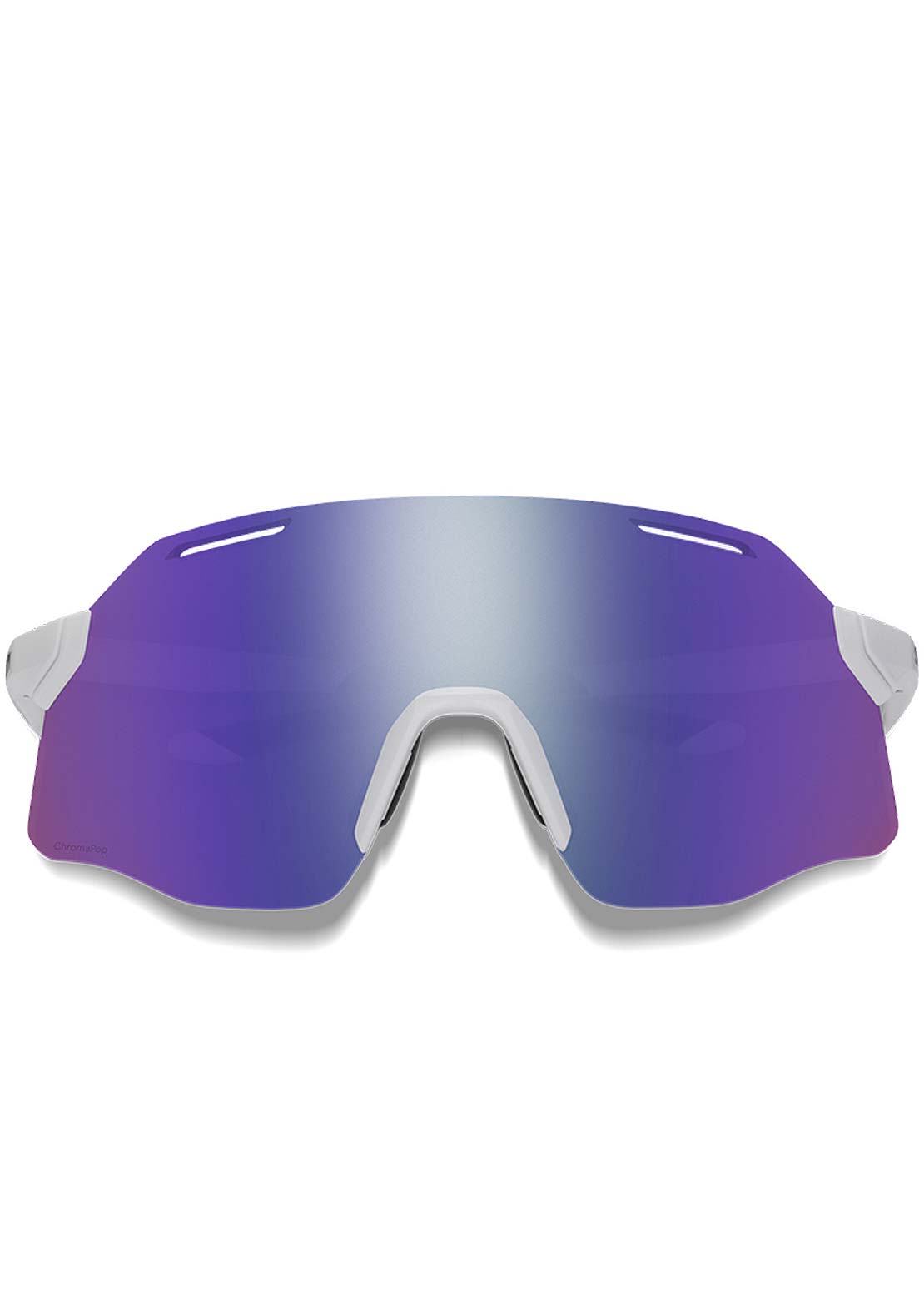 Smith Vert Mountain Bike Sunglasses White/ChromaPop Violet Mirror