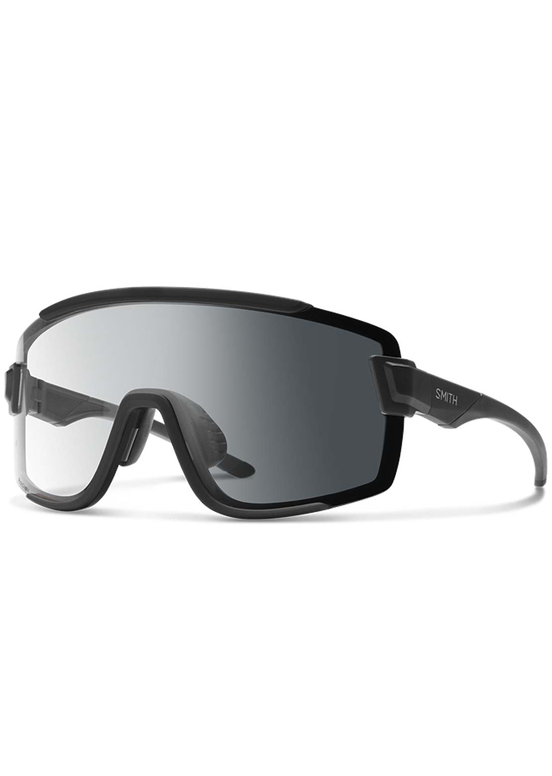 Smith Wildcat Bike Sunglasses Matte Black/Chromapop Photochromic Clear To Gray