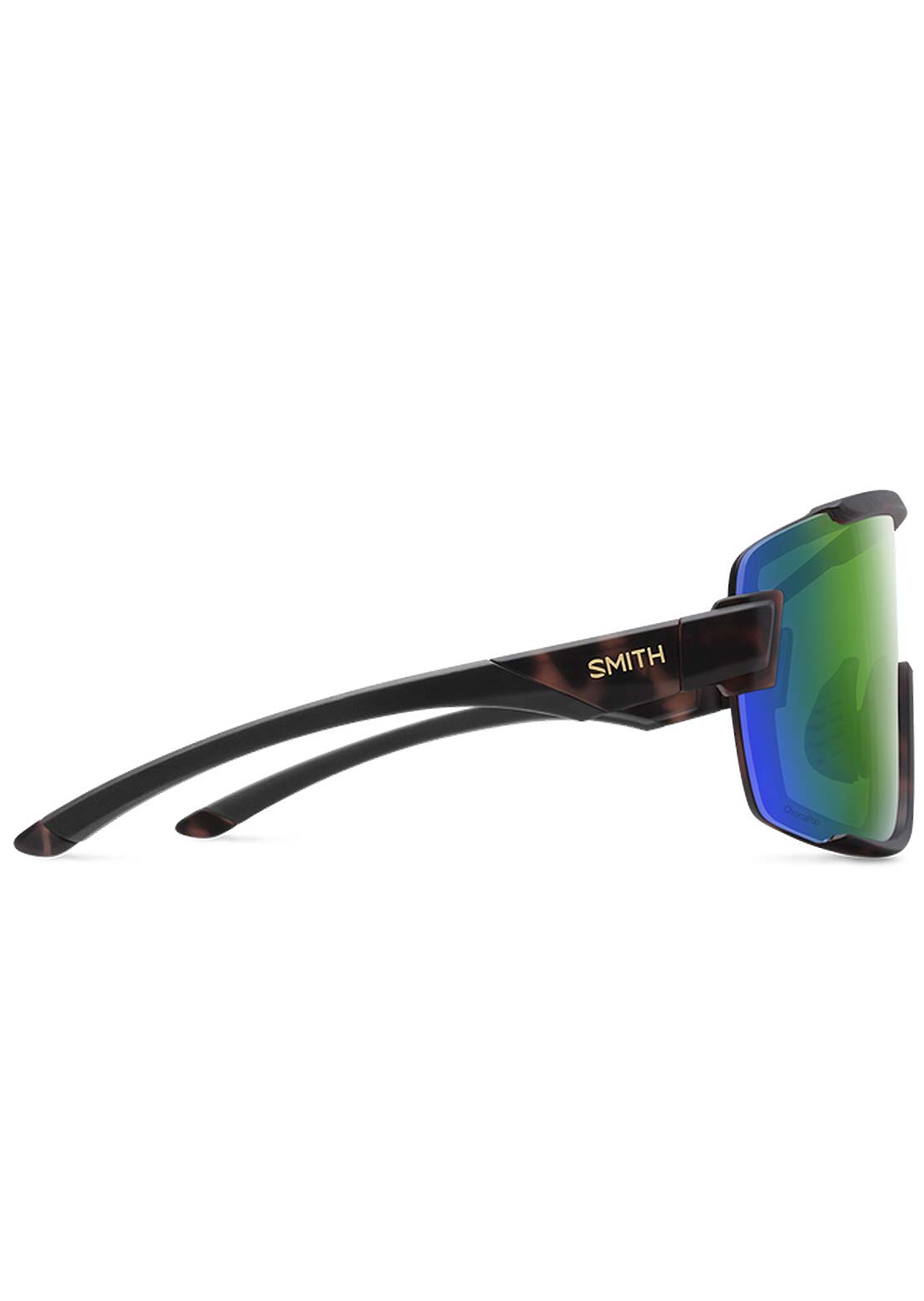 Smith Wildcat Mountain Bike Sunglasses Matte Tortoise/ChromaPop Polarized Green Mirror