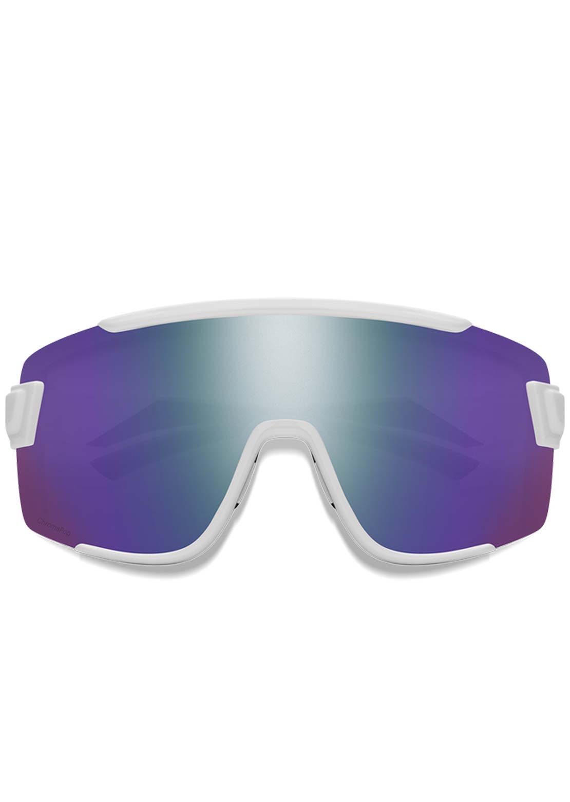 Smith Wildcat Mountain Bike Sunglasses White/ChromaPop Violet Mirror