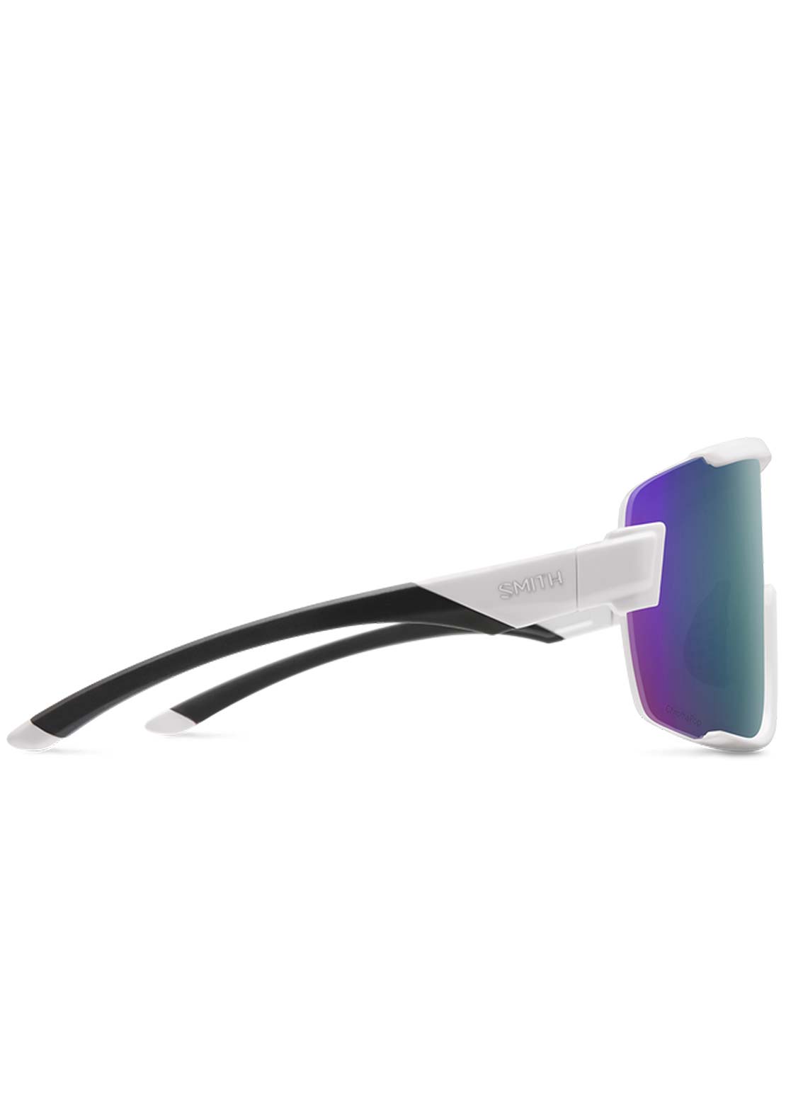 Smith Wildcat Mountain Bike Sunglasses White/ChromaPop Violet Mirror