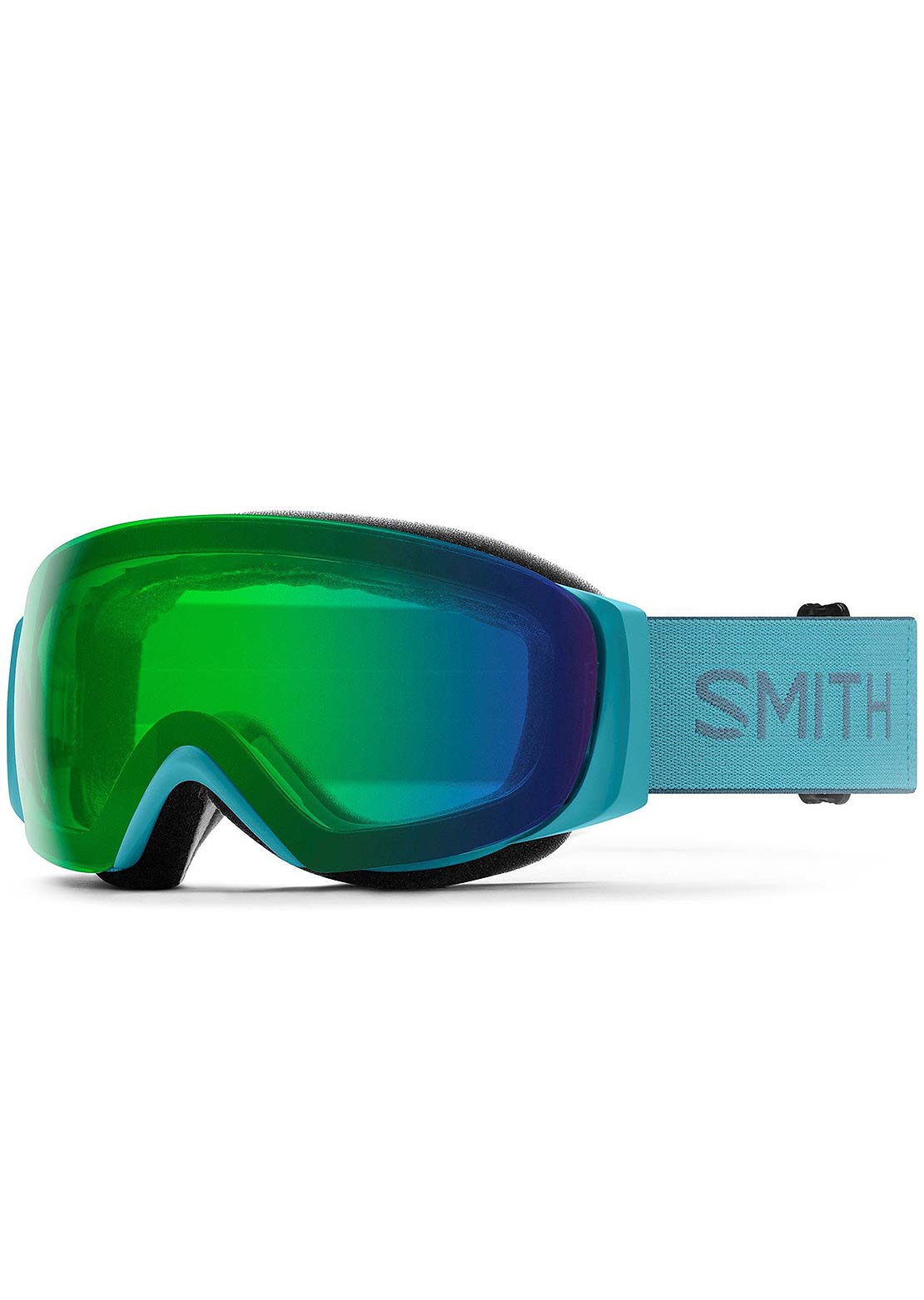 Smith Women&#39;s I/O Mag S Goggles Storm/ChromaPop Everyday Green Mirror
