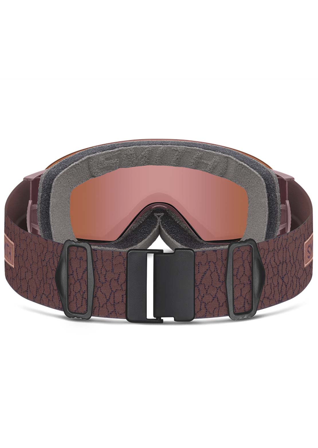 Smith Women's I/O Mag S Goggles Dust Crackle Chromapop Everyday Rose Gold Mirror