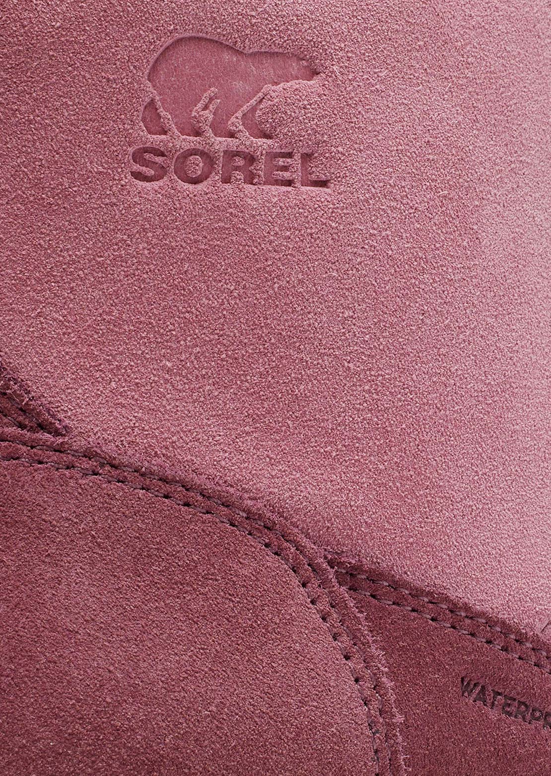 Sorel Junior Explorer III Slip-on Waterproof Boots Dazed Mauve/Bleached Ceramic