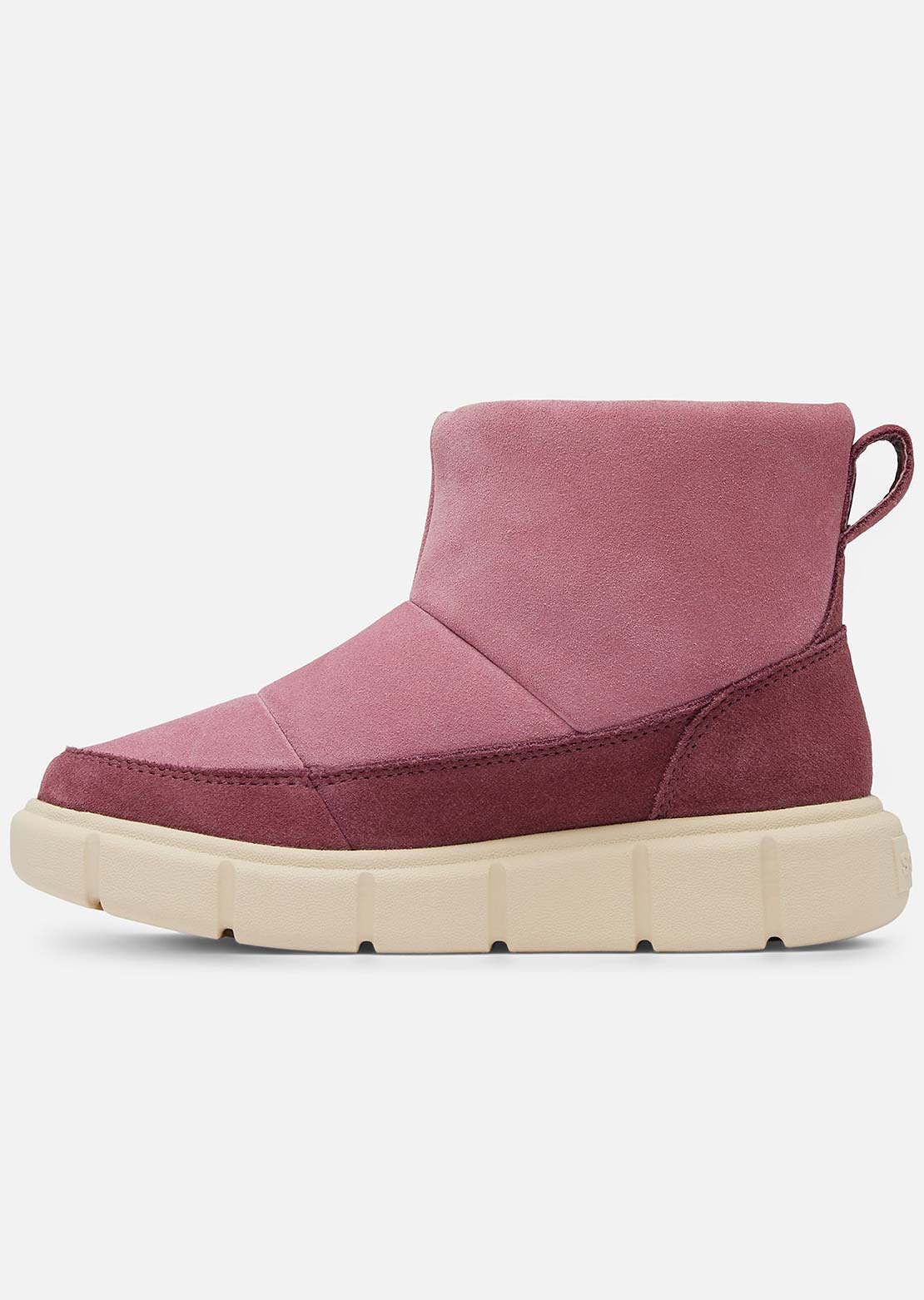 Sorel Junior Explorer III Slip-on Waterproof Boots Dazed Mauve/Bleached Ceramic