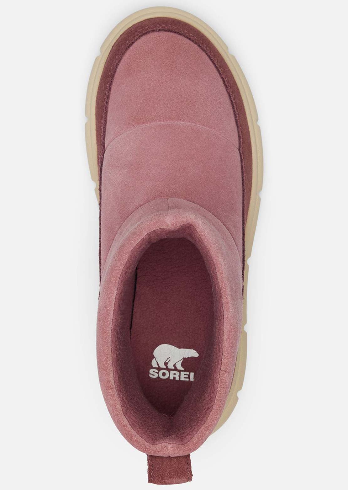 Sorel Junior Explorer III Slip-on Waterproof Boots Dazed Mauve/Bleached Ceramic