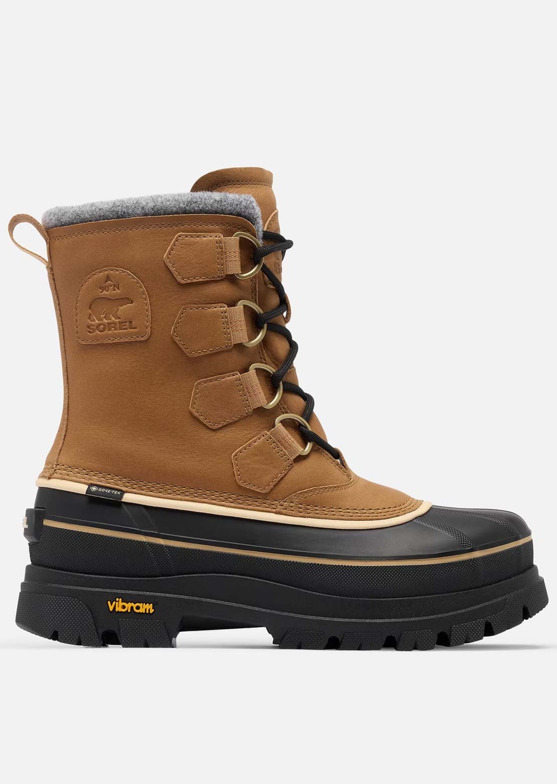 Sorel Men's Caribou Horizon GORE-TEX Boots Caribou Buff/Black