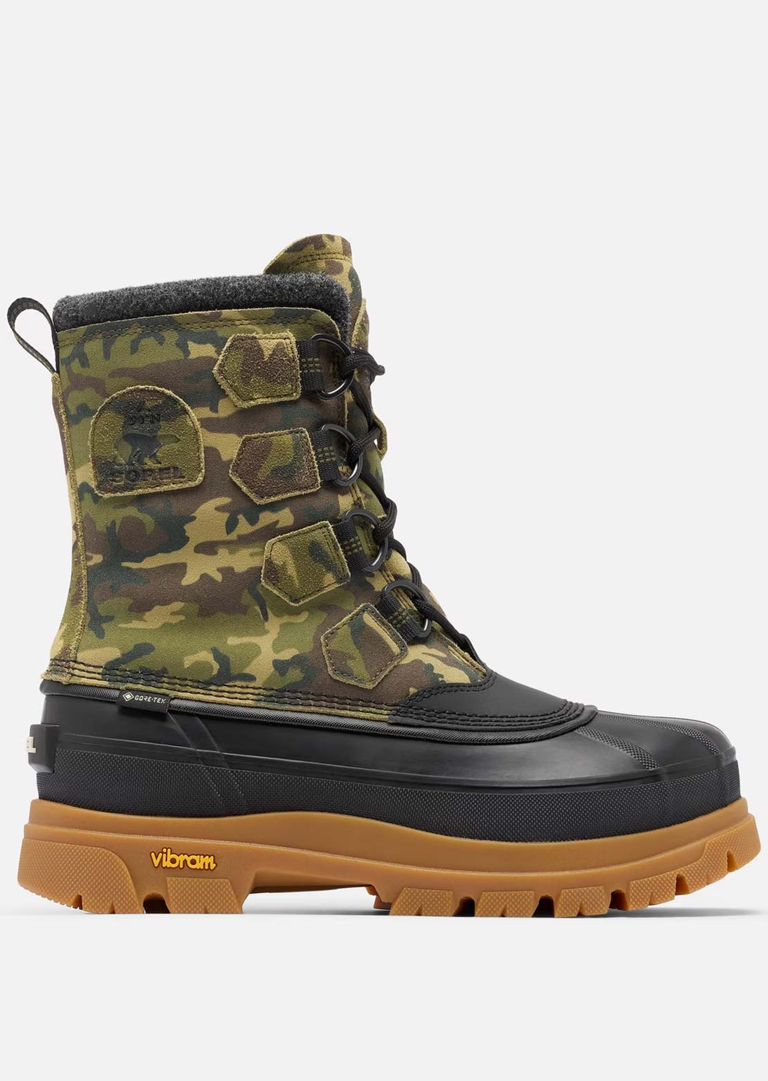 Sorel Men's Caribou Horizon GORE-TEX Boots Utility Green/Black