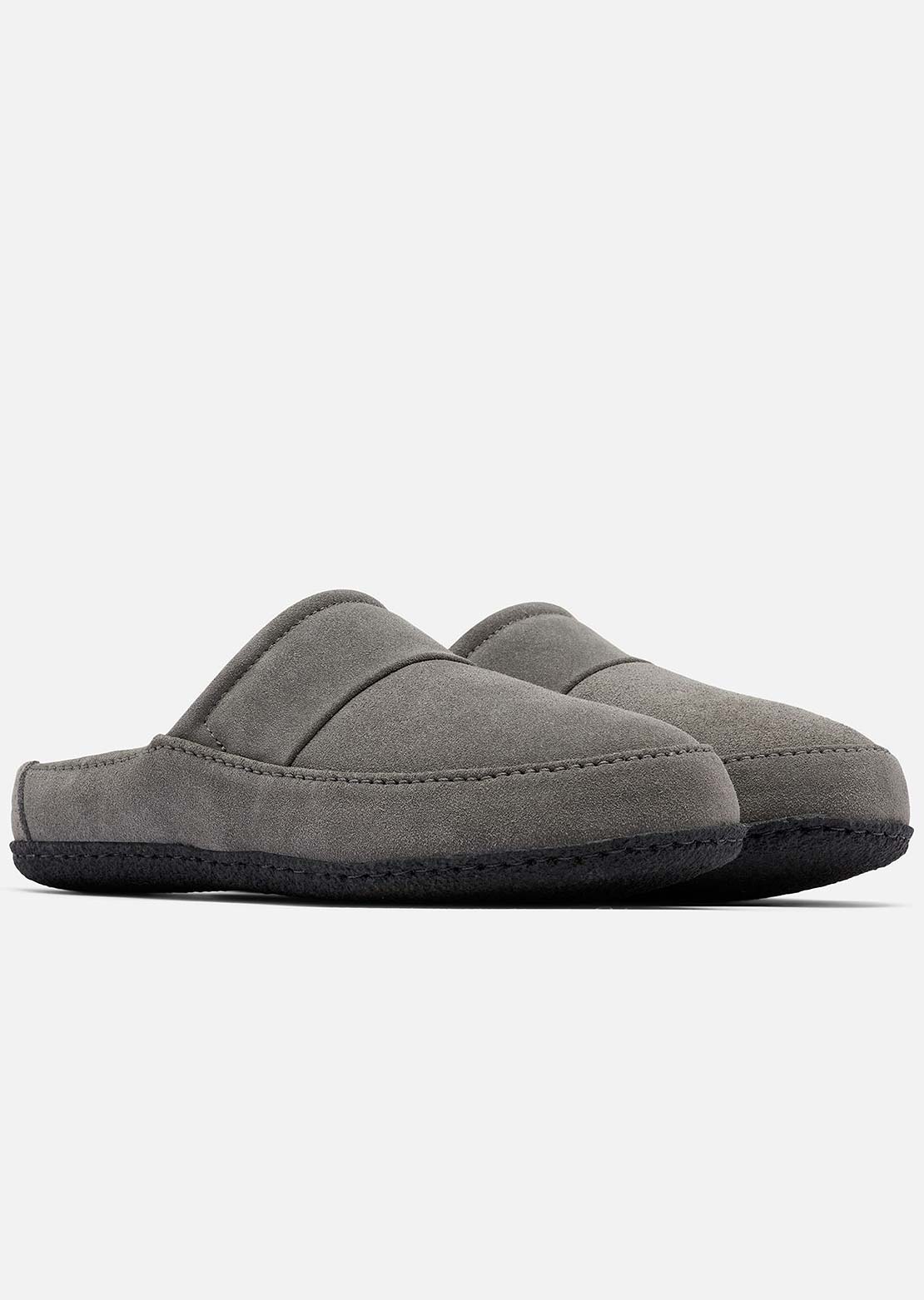 Sorel Men&#39;s Falcon Ridge II Scuff Slippers Quarry/Grill
