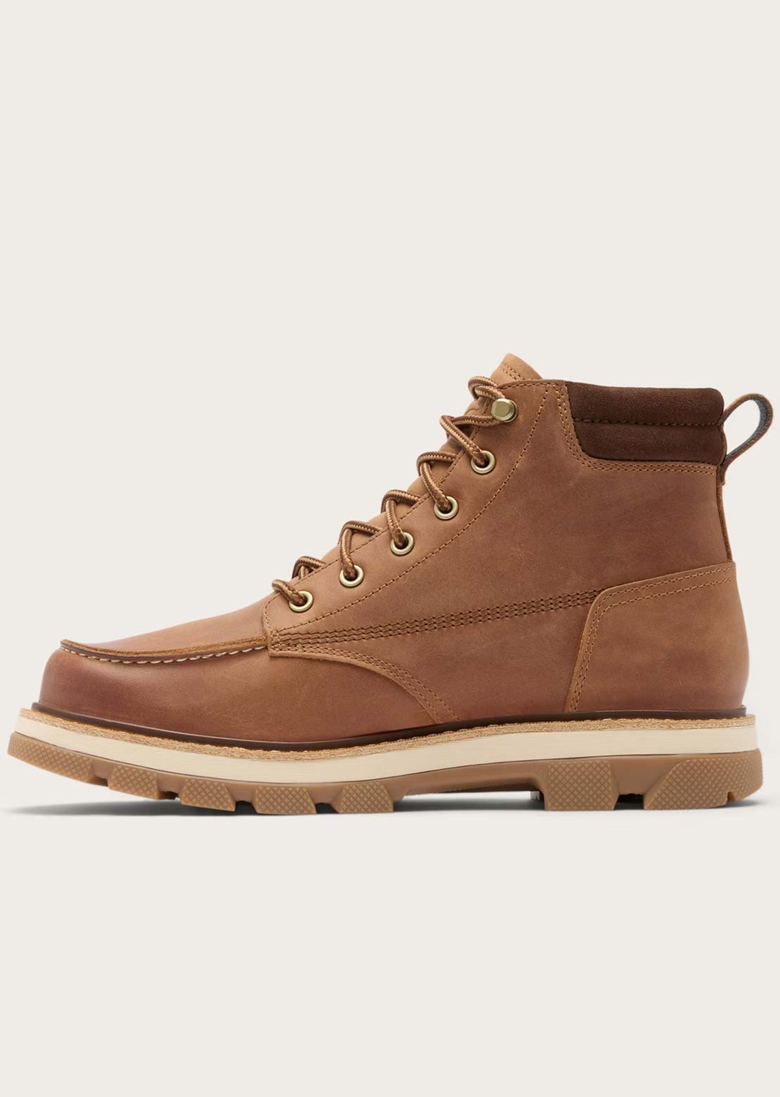 Sorel Men's Lark-47 Moc Toe Casual Boots Velvet Tan/Tobacco