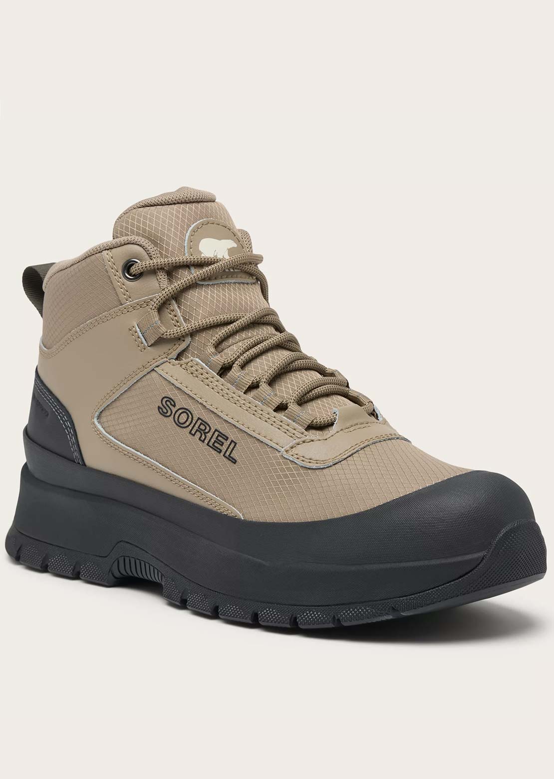 Sorel Men's Outing NW Sneaker Mid Waterproof Shoes Khaki II/Jet