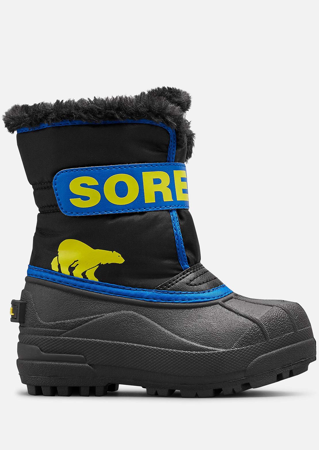Sorel Toddler Snow Commander Boots Black/Super Blue